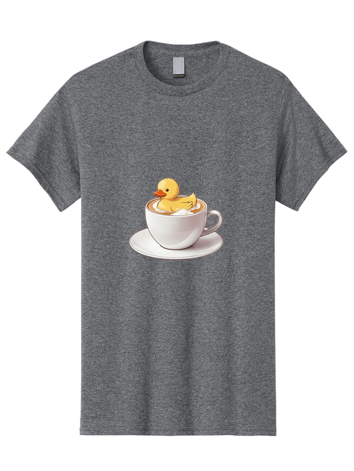 Rubber-Duck-Cappuccino Men'S Graphic Tee, 100% Cotton, Comfortable Casual Summer Wear, Machine Washable, Vintage Camera, Old Camera, Antique Camera, Black Camera, Classic Photography, Photography Equipment, Nostalgic Device, Film Camera, Bar398 4