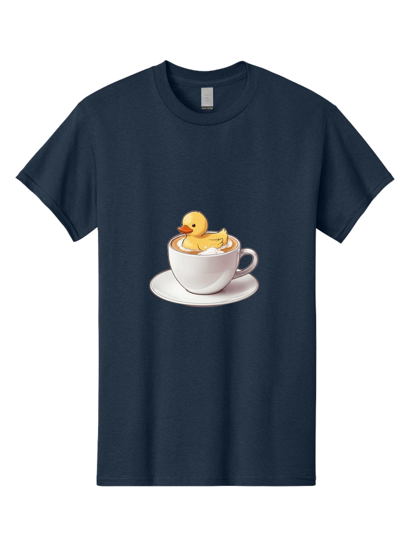 Rubber-Duck-Cappuccino Men'S Graphic Tee, 100% Cotton, Comfortable Casual Summer Wear, Machine Washable, Vintage Camera, Old Camera, Antique Camera, Black Camera, Classic Photography, Photography Equipment, Nostalgic Device, Film Camera, Bar398 3