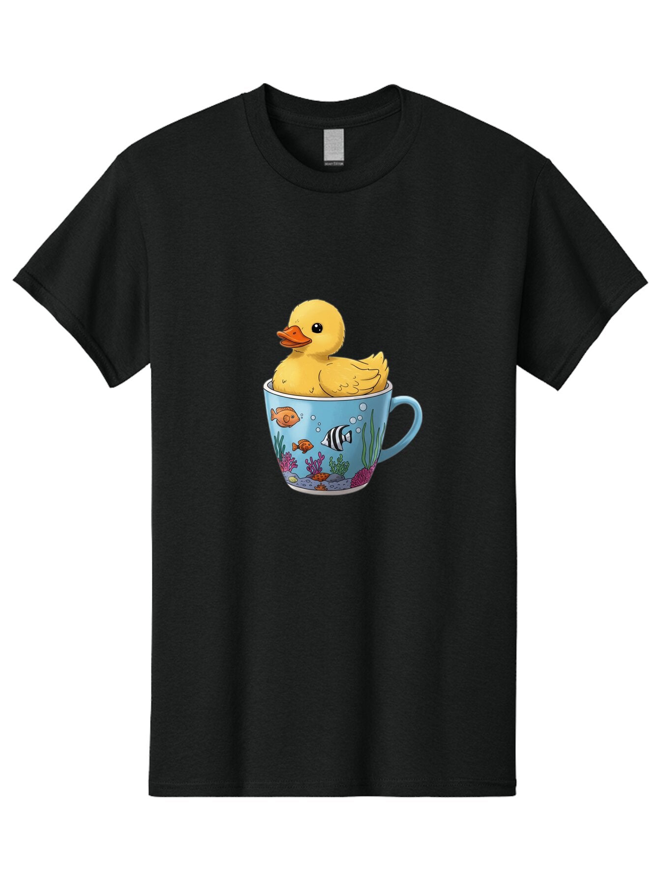 Rubber-Duck-In-Coffee-Cup Men'S Graphic Tee, 100% Cotton, Comfortable Casual Summer Wear, Machine Washable, Vintage Camera, Old Camera, Antique Camera, Black Camera, Classic Photography, Photography Equipment, Nostalgic Device, Film Camera, Bar399 5