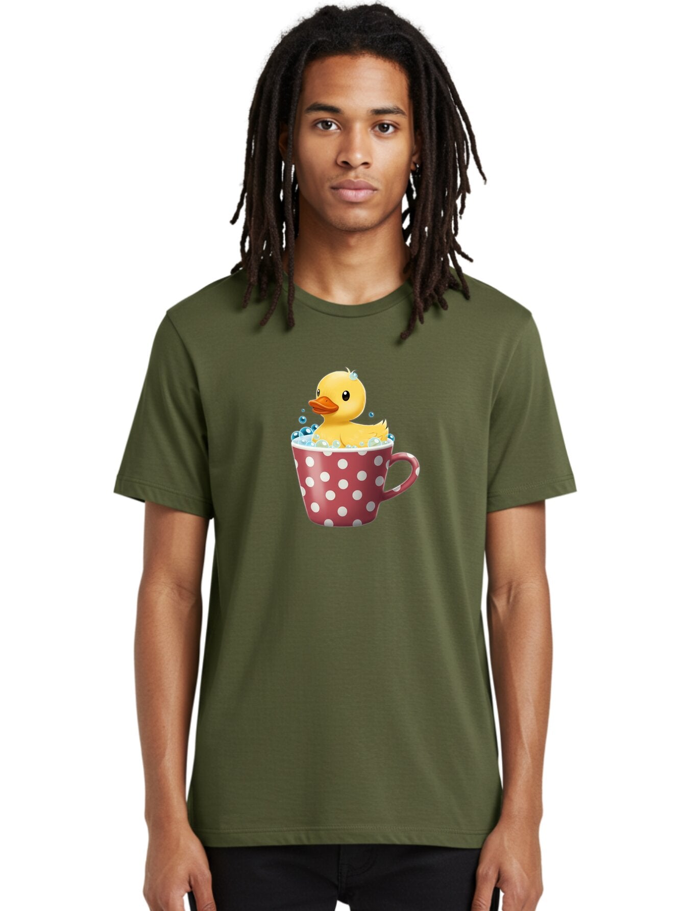 Rubber-Duck-In-Mug Men'S Graphic Tee, 100% Cotton, Comfortable Casual Summer Wear, Machine Washable, Vintage Camera, Old Camera, Antique Camera, Black Camera, Classic Photography, Photography Equipment, Nostalgic Device, Film Camera, Bar401 24