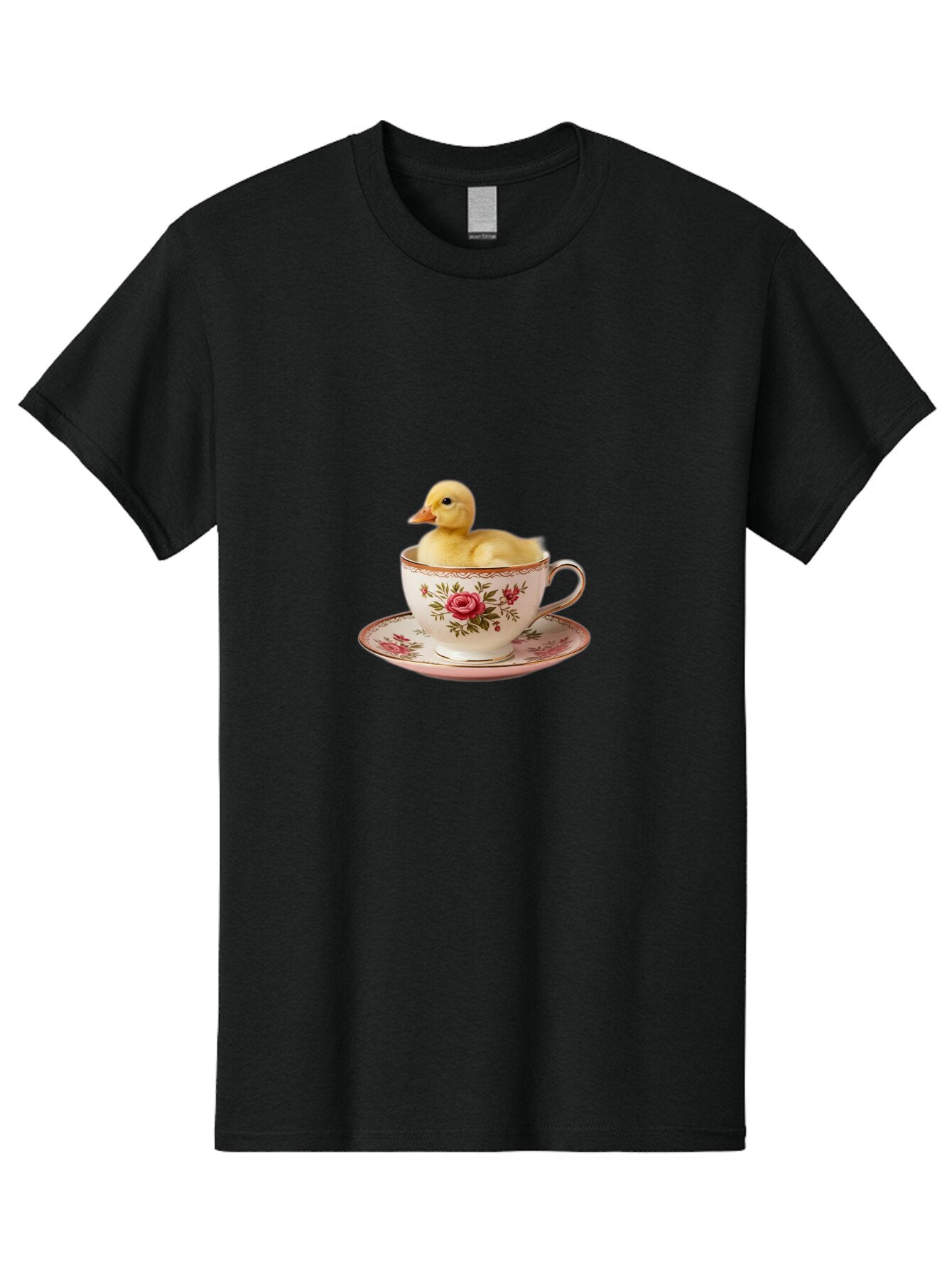 Rubber-Duck-In-Tea-Cup-2 Men'S Graphic Tee, 100% Cotton, Comfortable Casual Summer Wear, Machine Washable, Vintage Camera, Old Camera, Antique Camera, Black Camera, Classic Photography, Photography Equipment, Nostalgic Device, Film Camera, Bar403 3
