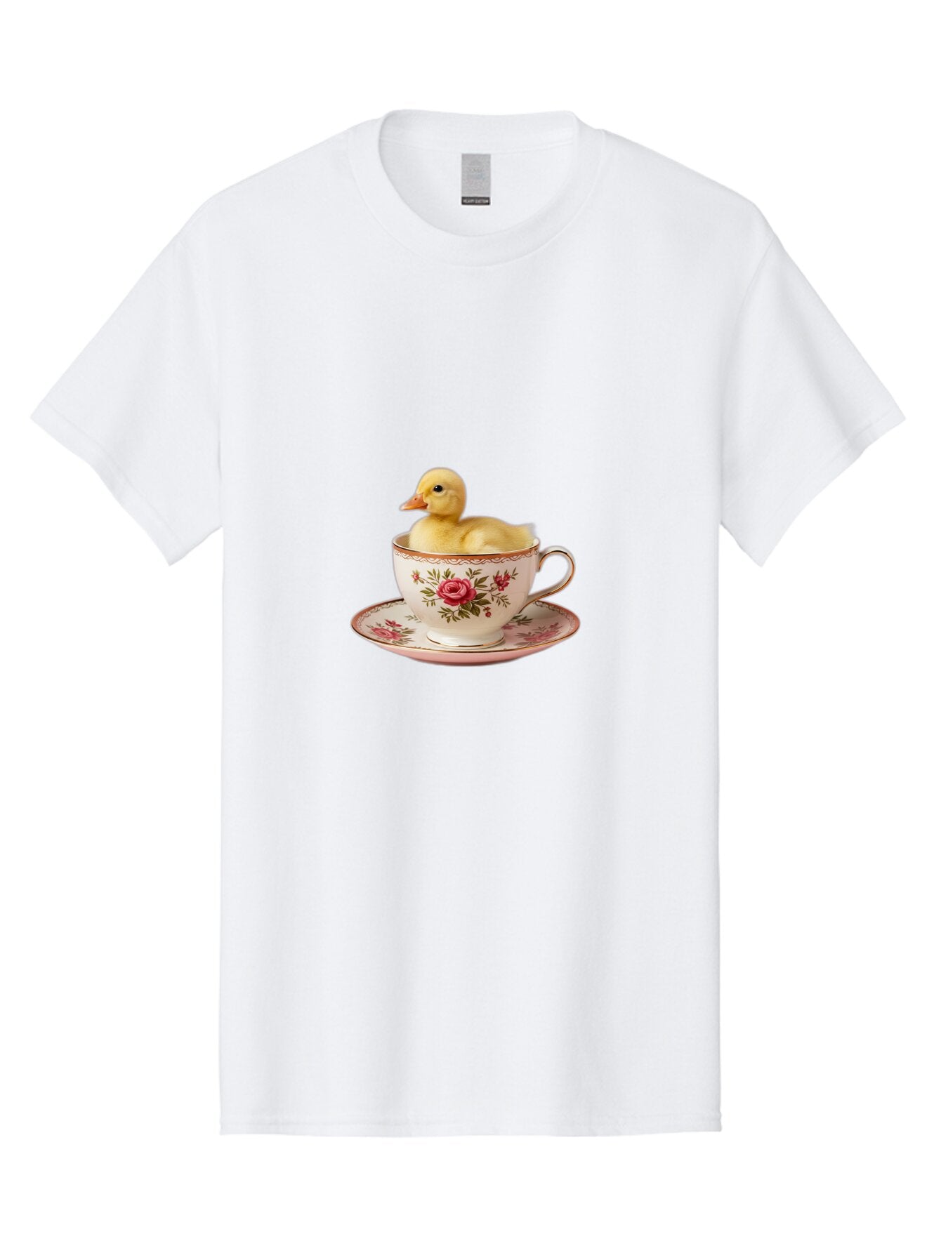 Rubber-Duck-In-Tea-Cup-2 Men'S Graphic Tee, 100% Cotton, Comfortable Casual Summer Wear, Machine Washable, Vintage Camera, Old Camera, Antique Camera, Black Camera, Classic Photography, Photography Equipment, Nostalgic Device, Film Camera, Bar403 4