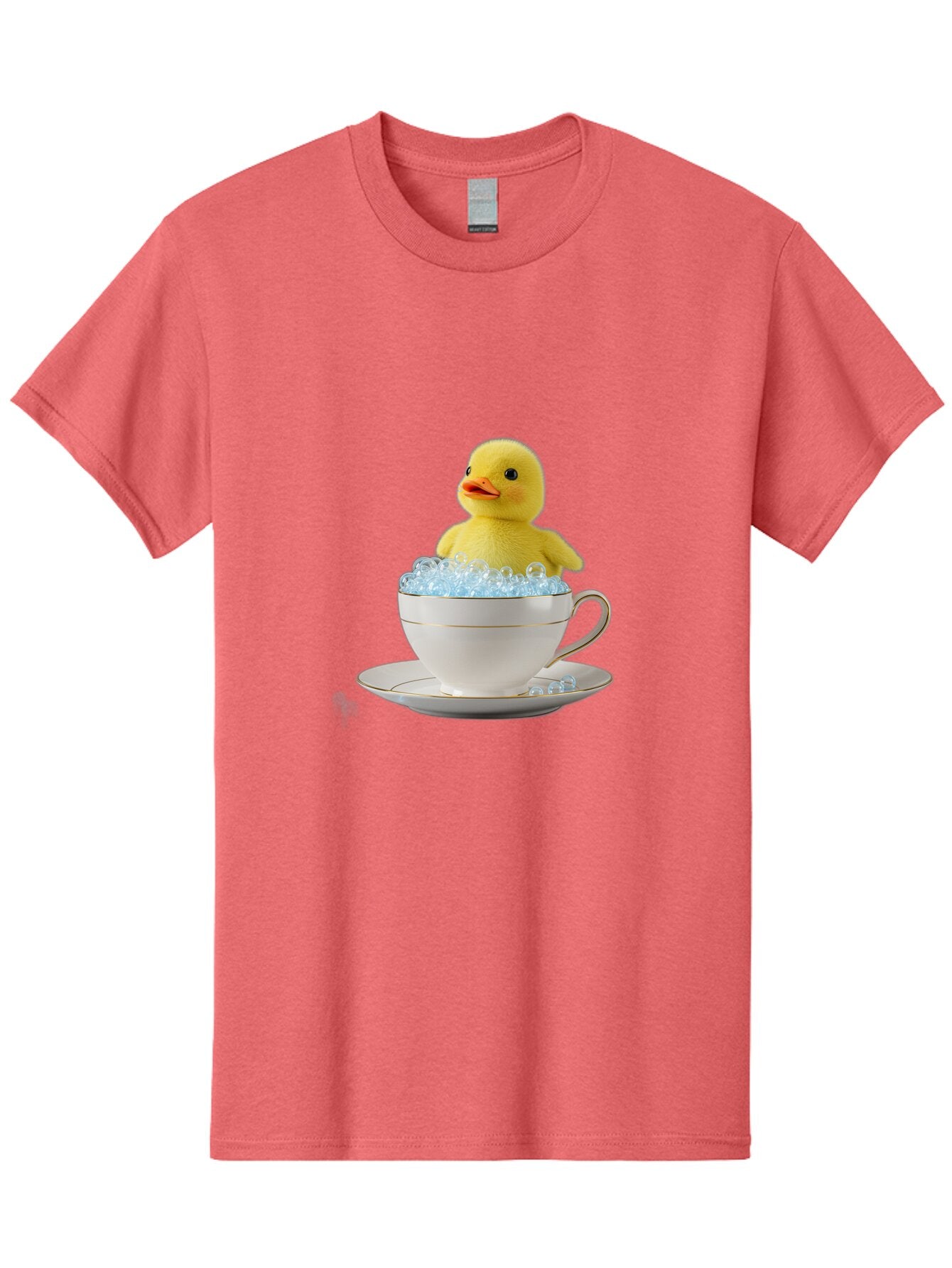 Rubber-Duck-In-Tea-Cup-3 Men'S Graphic Tee, 100% Cotton, Comfortable Casual Summer Wear, Machine Washable, Vintage Camera, Old Camera, Antique Camera, Black Camera, Classic Photography, Photography Equipment, Nostalgic Device, Film Camera, Bar404