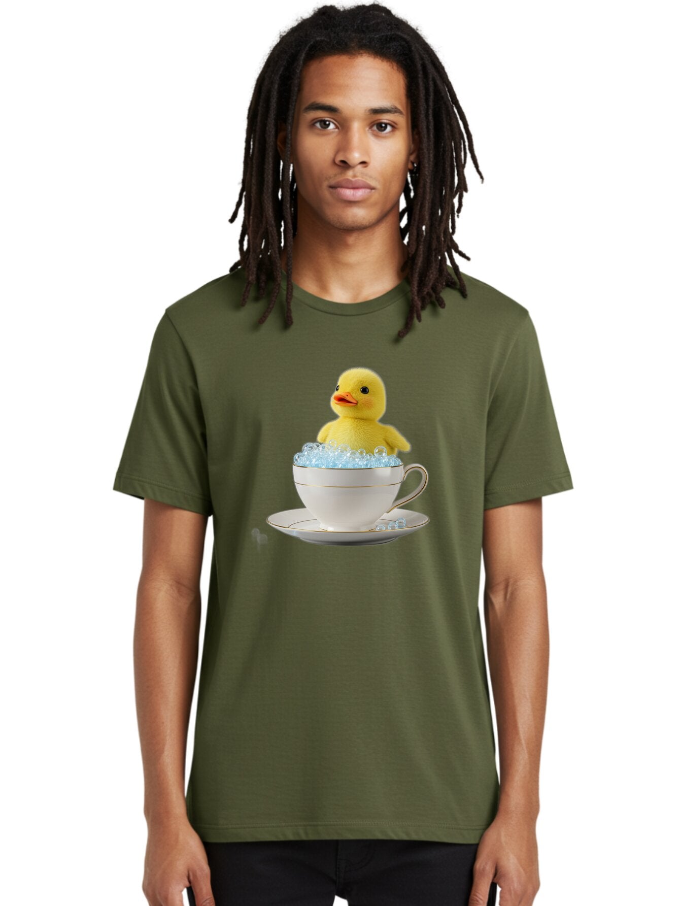 Rubber-Duck-In-Tea-Cup-3 Men'S Graphic Tee, 100% Cotton, Comfortable Casual Summer Wear, Machine Washable, Vintage Camera, Old Camera, Antique Camera, Black Camera, Classic Photography, Photography Equipment, Nostalgic Device, Film Camera, Bar404 16
