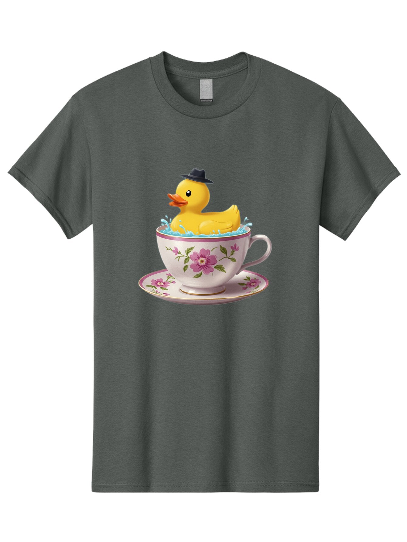 Rubber-Duck-In-Tea-Cup Men'S Graphic Tee, 100% Cotton, Comfortable Casual Summer Wear, Machine Washable, Vintage Camera, Old Camera, Antique Camera, Black Camera, Classic Photography, Photography Equipment, Nostalgic Device, Film Camera, Bar405 9