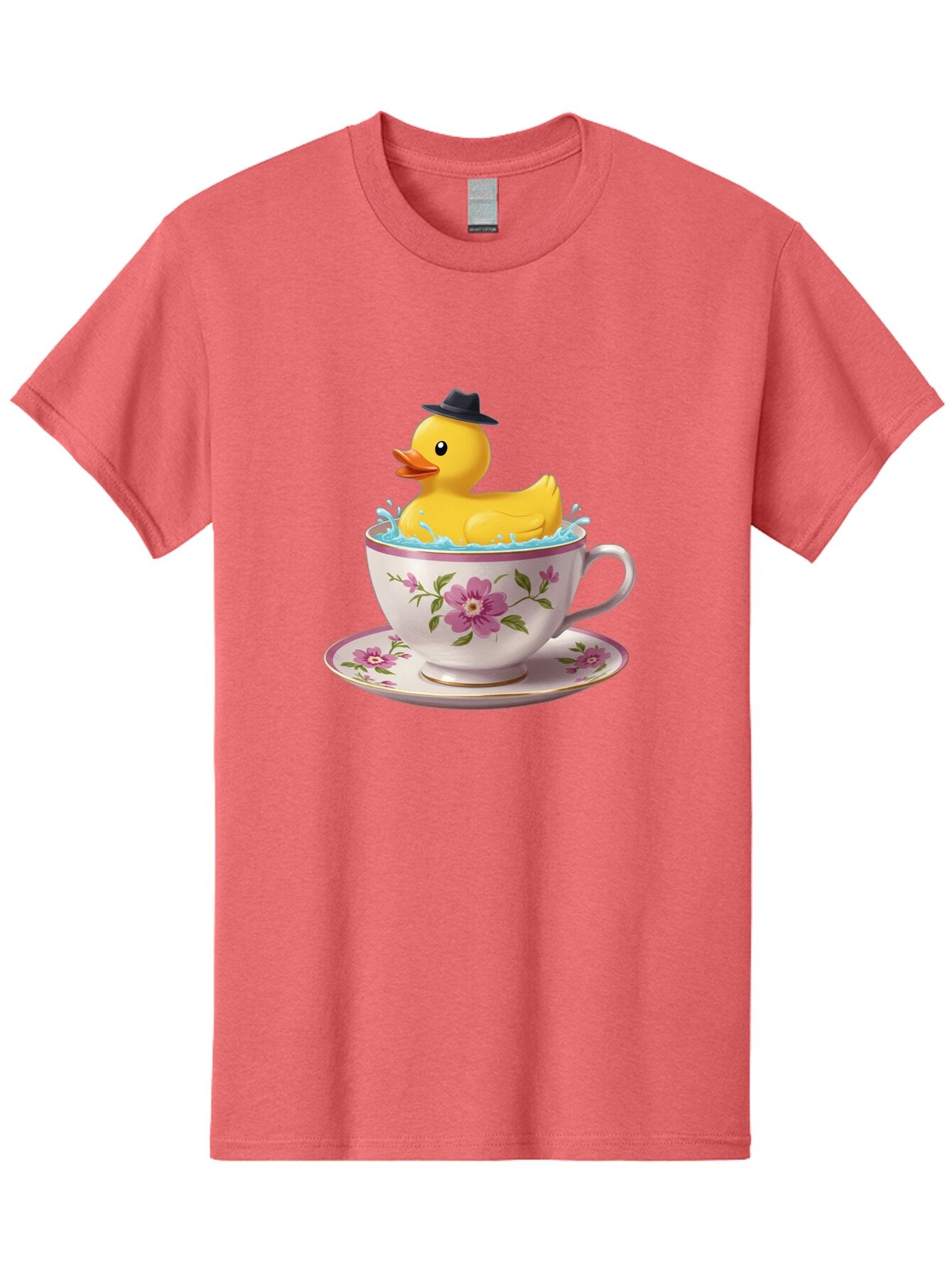 Rubber-Duck-In-Tea-Cup Men'S Graphic Tee, 100% Cotton, Comfortable Casual Summer Wear, Machine Washable, Vintage Camera, Old Camera, Antique Camera, Black Camera, Classic Photography, Photography Equipment, Nostalgic Device, Film Camera, Bar405 7