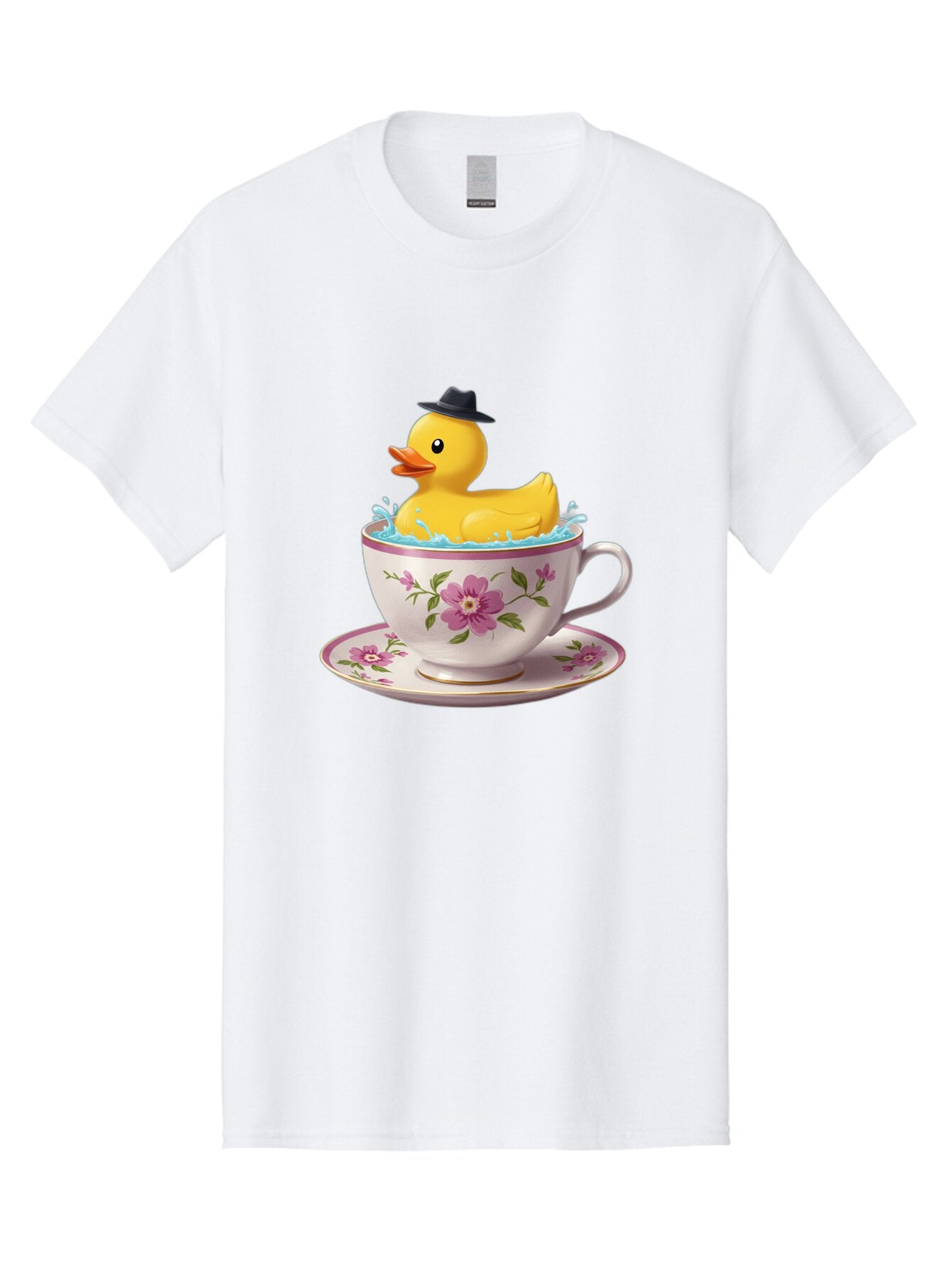 Rubber-Duck-In-Tea-Cup Men'S Graphic Tee, 100% Cotton, Comfortable Casual Summer Wear, Machine Washable, Vintage Camera, Old Camera, Antique Camera, Black Camera, Classic Photography, Photography Equipment, Nostalgic Device, Film Camera, Bar405 12