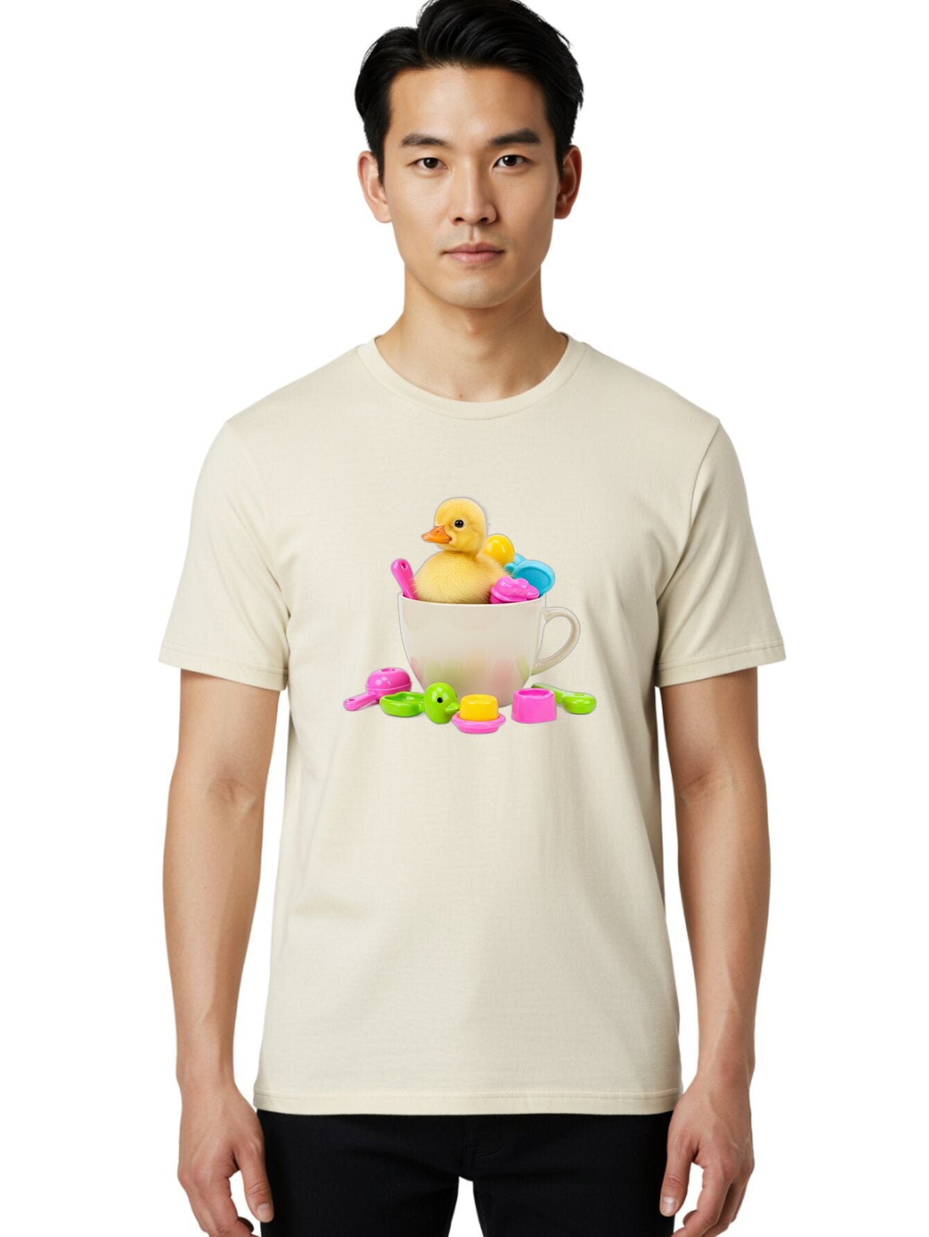 Rubber-Duck-In-Teacup Men'S Graphic Tee, 100% Cotton, Comfortable Casual Summer Wear, Machine Washable, Vintage Camera, Old Camera, Antique Camera, Black Camera, Classic Photography, Photography Equipment, Nostalgic Device, Film Camera, Bar406 26