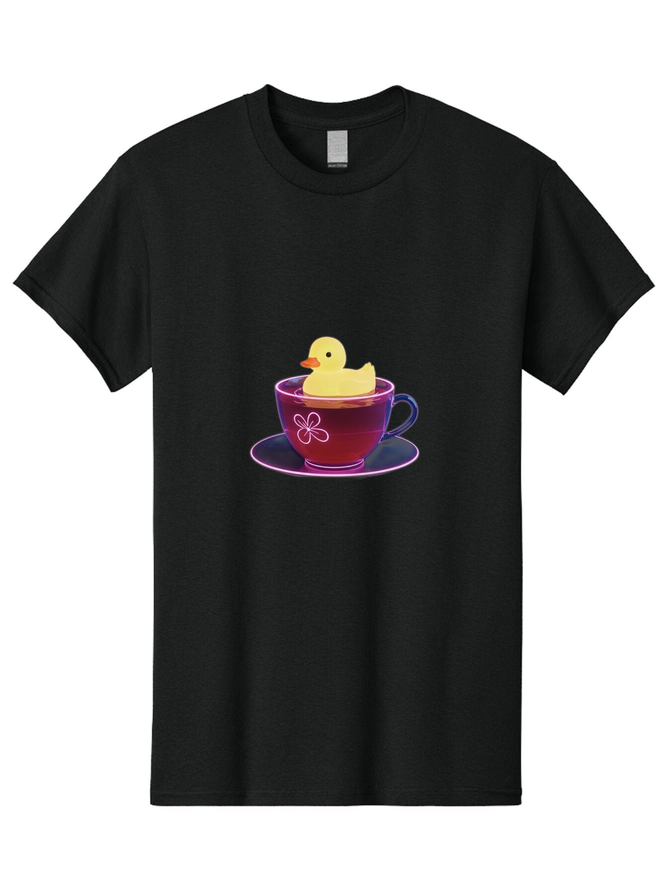 Rubber-Duck-Tea-Cup Men'S Graphic Tee, 100% Cotton, Comfortable Casual Summer Wear, Machine Washable, Vintage Camera, Old Camera, Antique Camera, Black Camera, Classic Photography, Photography Equipment, Nostalgic Device, Film Camera, Bar407 3