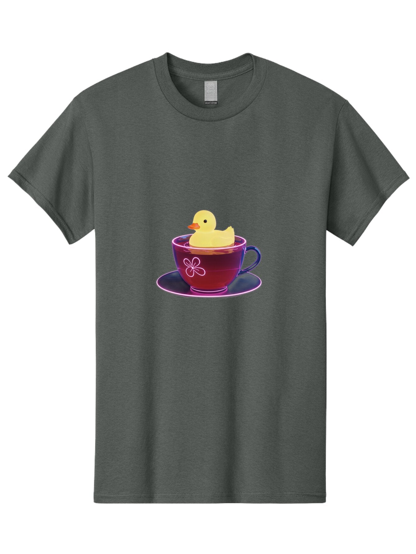 Rubber-Duck-Tea-Cup Men'S Graphic Tee, 100% Cotton, Comfortable Casual Summer Wear, Machine Washable, Vintage Camera, Old Camera, Antique Camera, Black Camera, Classic Photography, Photography Equipment, Nostalgic Device, Film Camera, Bar407