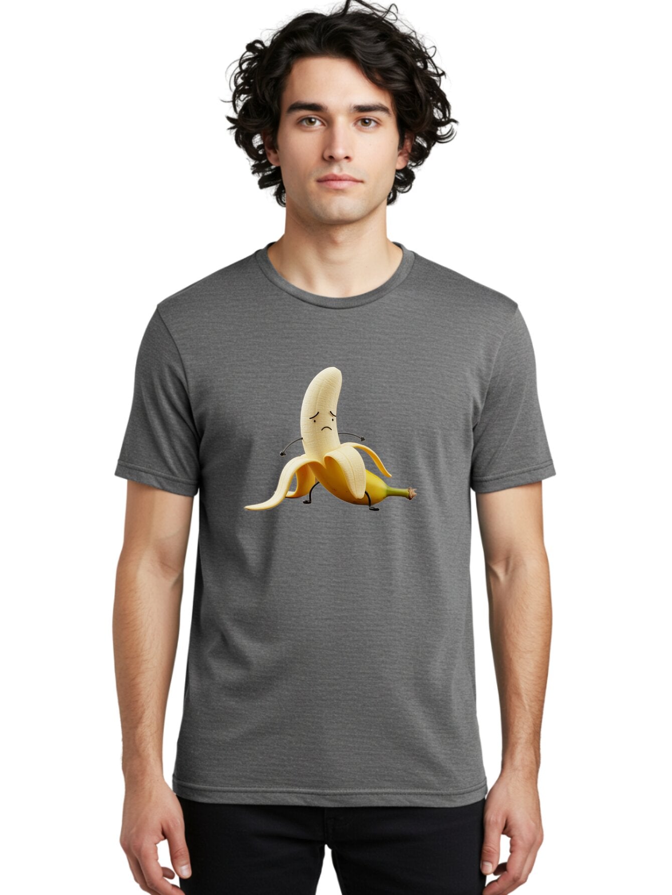 Sad-Banana Men'S Graphic Tee, 100% Cotton, Comfortable Casual Summer Wear, Machine Washable, Vintage Camera, Old Camera, Antique Camera, Black Camera, Classic Photography, Photography Equipment, Nostalgic Device, Film Camera, Camera Art Bar412 17