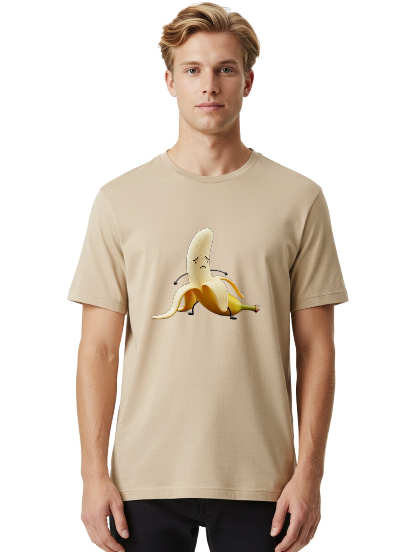 Sad-Banana Men'S Graphic Tee, 100% Cotton, Comfortable Casual Summer Wear, Machine Washable, Vintage Camera, Old Camera, Antique Camera, Black Camera, Classic Photography, Photography Equipment, Nostalgic Device, Film Camera, Camera Art Bar412 25