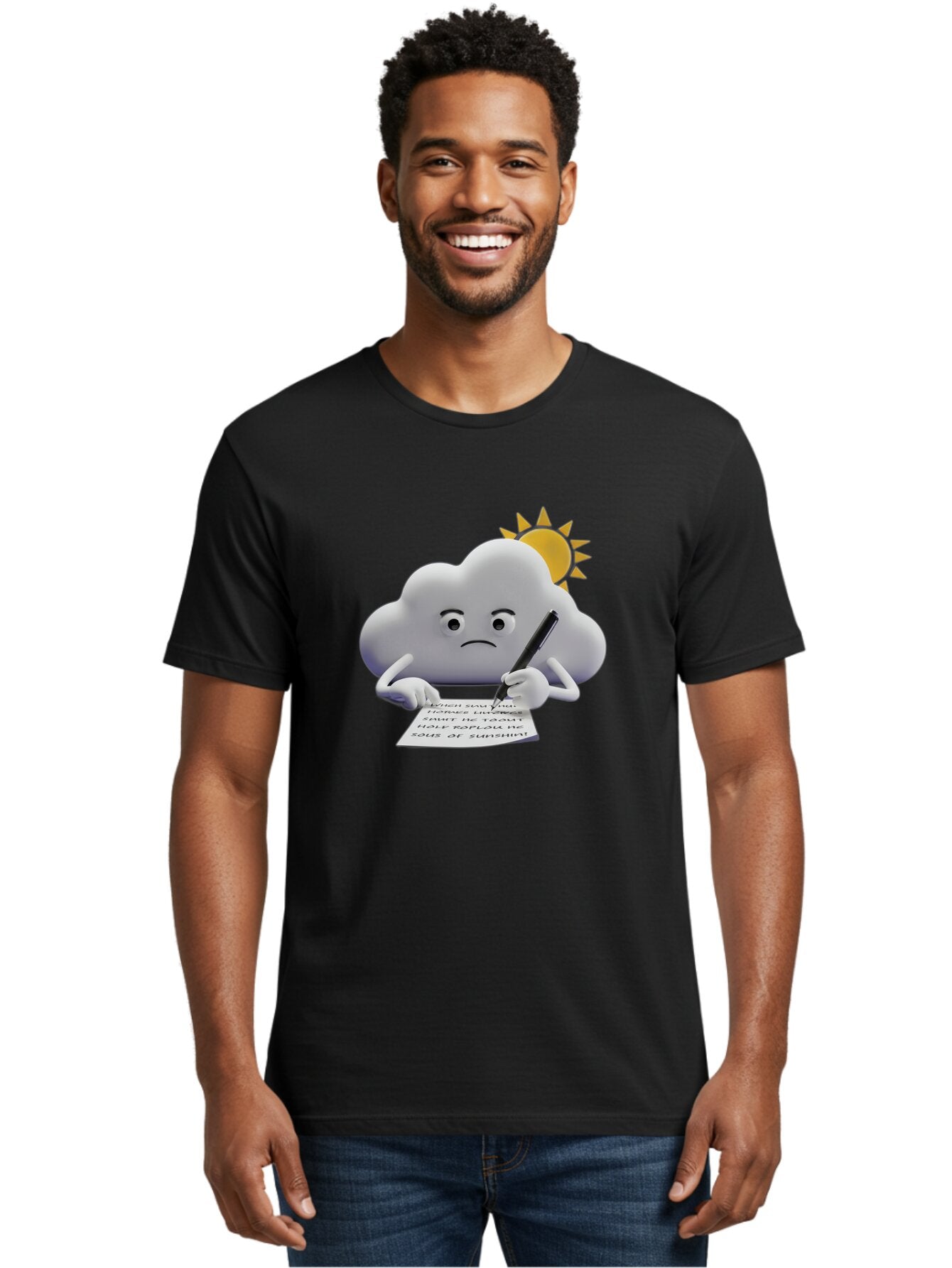 Sad-Cloud-Writing-Letter-1 Men'S Graphic Tee, 100% Cotton, Comfortable Casual Summer Wear, Machine Washable, Vintage Camera, Old Camera, Antique Camera, Black Camera, Classic Photography, Photography Equipment, Nostalgic Device, Film Camera, Bar415 27