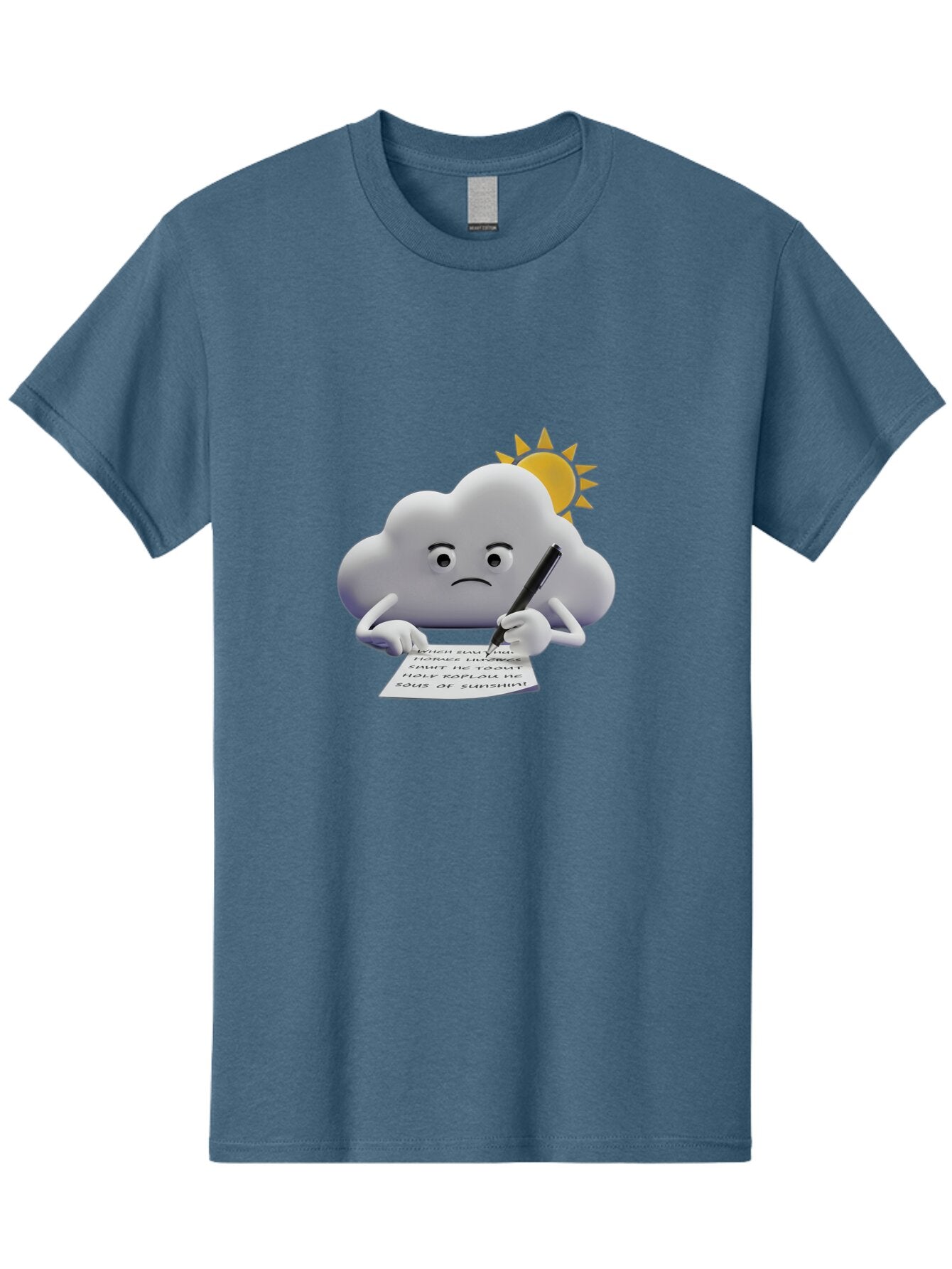Sad-Cloud-Writing-Letter-1 Men'S Graphic Tee, 100% Cotton, Comfortable Casual Summer Wear, Machine Washable, Vintage Camera, Old Camera, Antique Camera, Black Camera, Classic Photography, Photography Equipment, Nostalgic Device, Film Camera, Bar415 15