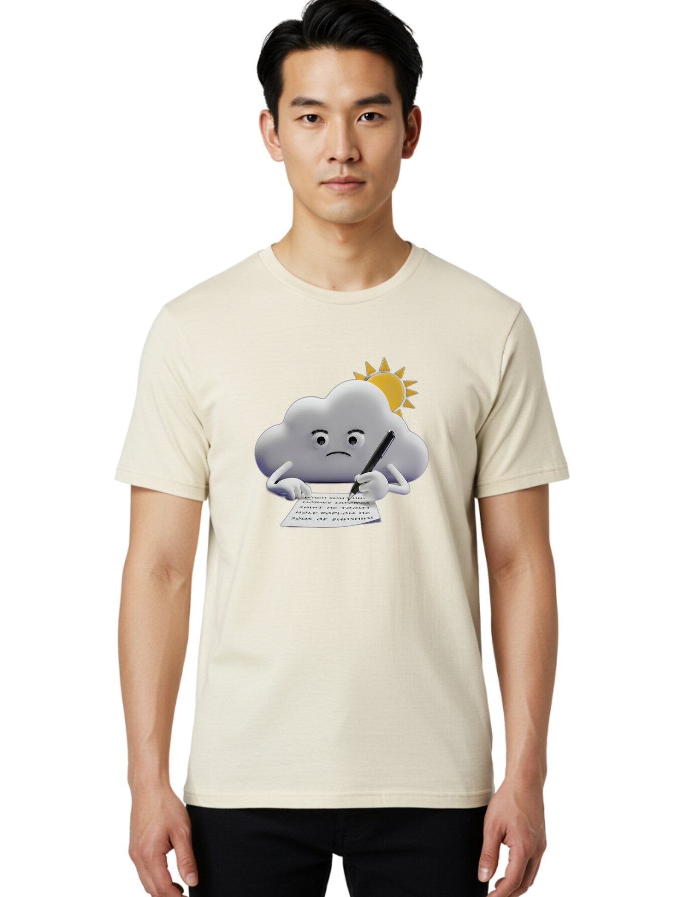 Sad-Cloud-Writing-Letter-1 Men'S Graphic Tee, 100% Cotton, Comfortable Casual Summer Wear, Machine Washable, Vintage Camera, Old Camera, Antique Camera, Black Camera, Classic Photography, Photography Equipment, Nostalgic Device, Film Camera, Bar415 29