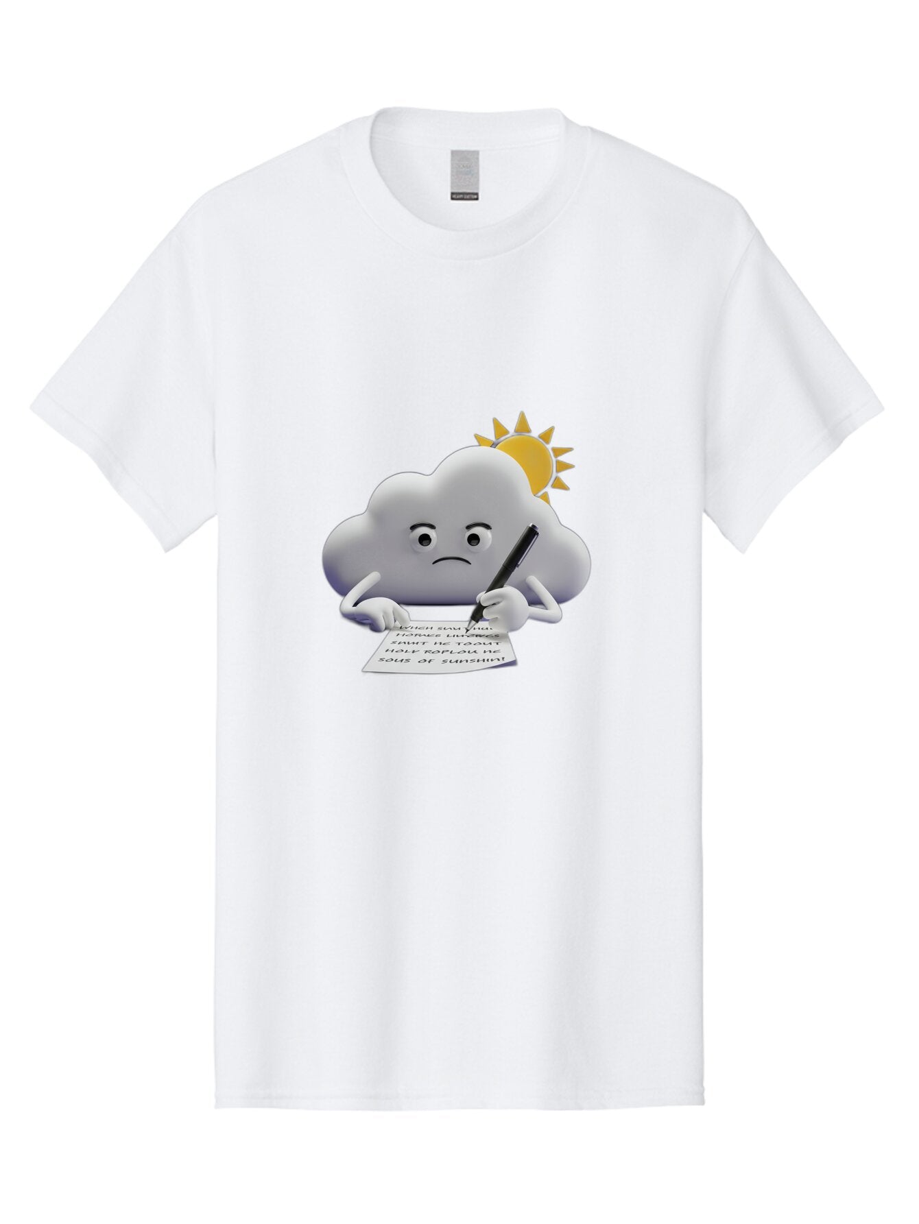Sad-Cloud-Writing-Letter-1 Men'S Graphic Tee, 100% Cotton, Comfortable Casual Summer Wear, Machine Washable, Vintage Camera, Old Camera, Antique Camera, Black Camera, Classic Photography, Photography Equipment, Nostalgic Device, Film Camera, Bar415 4