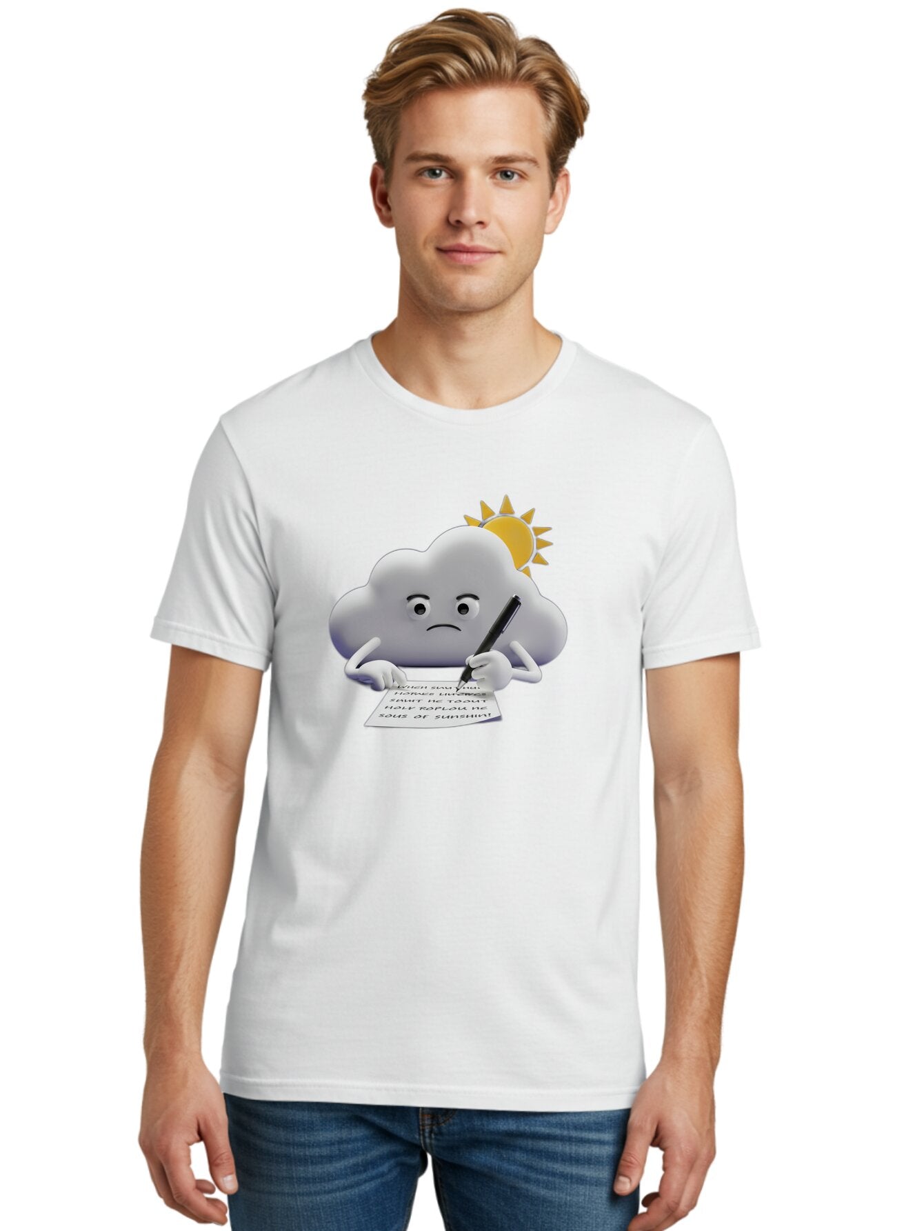 Sad-Cloud-Writing-Letter-1 Men'S Graphic Tee, 100% Cotton, Comfortable Casual Summer Wear, Machine Washable, Vintage Camera, Old Camera, Antique Camera, Black Camera, Classic Photography, Photography Equipment, Nostalgic Device, Film Camera, Bar415 18