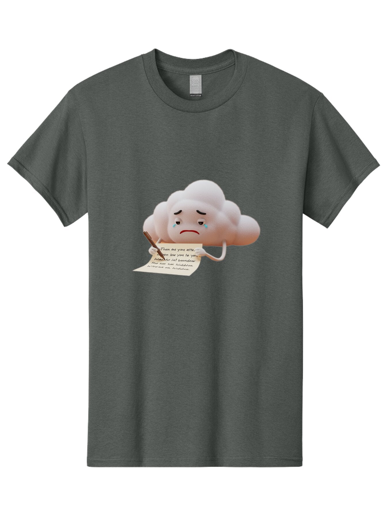 Sad-Cloud-Writing-Letter Men'S Graphic Tee, 100% Cotton, Comfortable Casual Summer Wear, Machine Washable, Vintage Camera, Old Camera, Antique Camera, Black Camera, Classic Photography, Photography Equipment, Nostalgic Device, Film Camera, Bar416 5