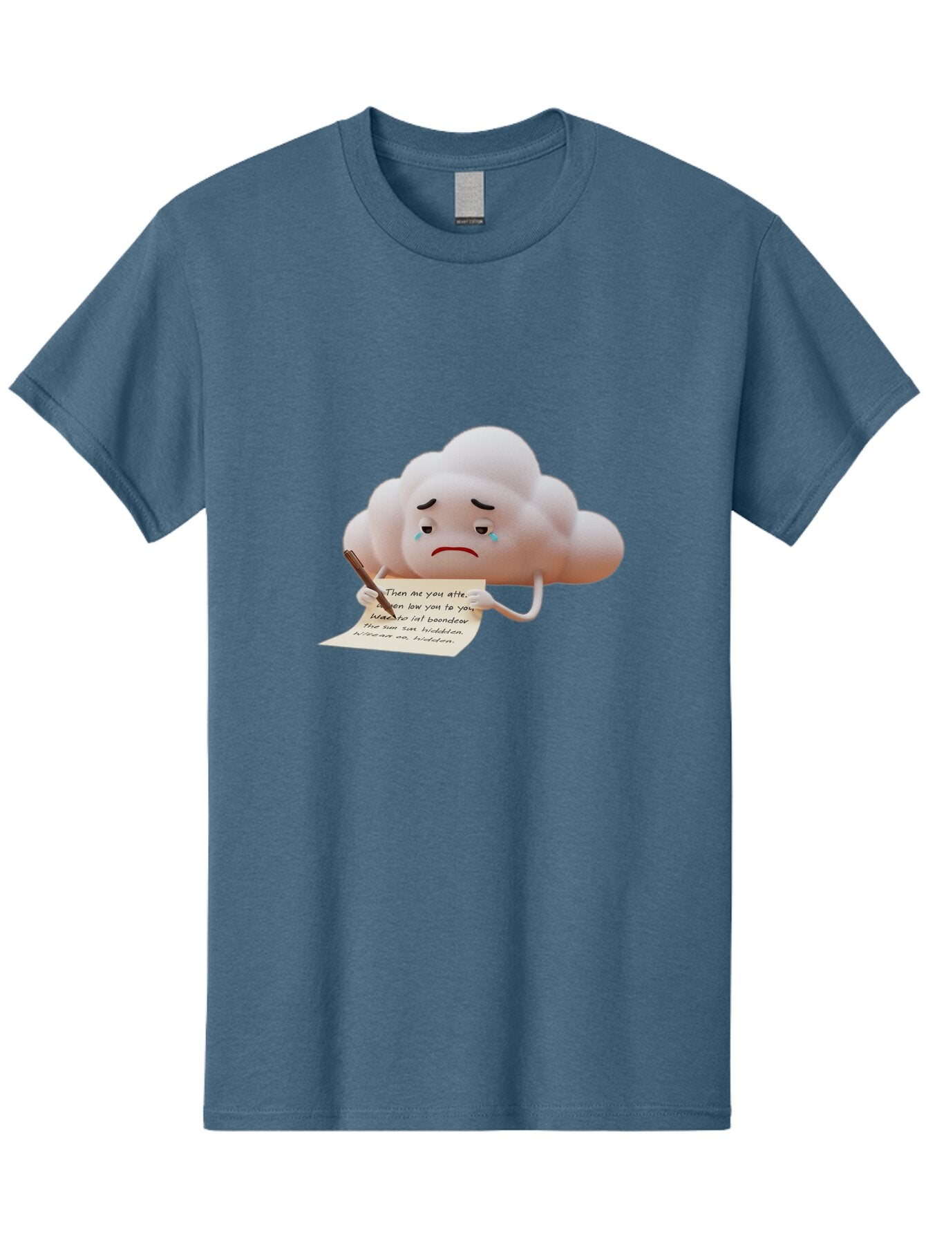 Sad-Cloud-Writing-Letter Men'S Graphic Tee, 100% Cotton, Comfortable Casual Summer Wear, Machine Washable, Vintage Camera, Old Camera, Antique Camera, Black Camera, Classic Photography, Photography Equipment, Nostalgic Device, Film Camera, Bar416