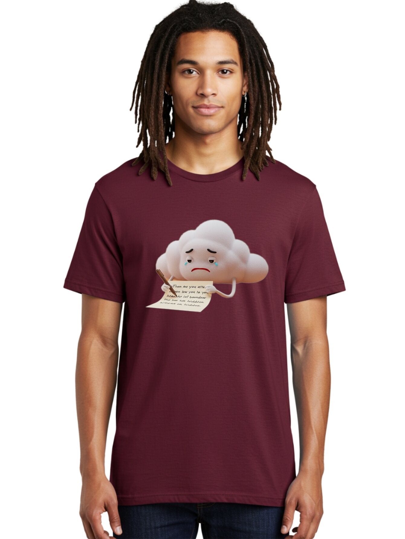 Sad-Cloud-Writing-Letter Men'S Graphic Tee, 100% Cotton, Comfortable Casual Summer Wear, Machine Washable, Vintage Camera, Old Camera, Antique Camera, Black Camera, Classic Photography, Photography Equipment, Nostalgic Device, Film Camera, Bar416 21