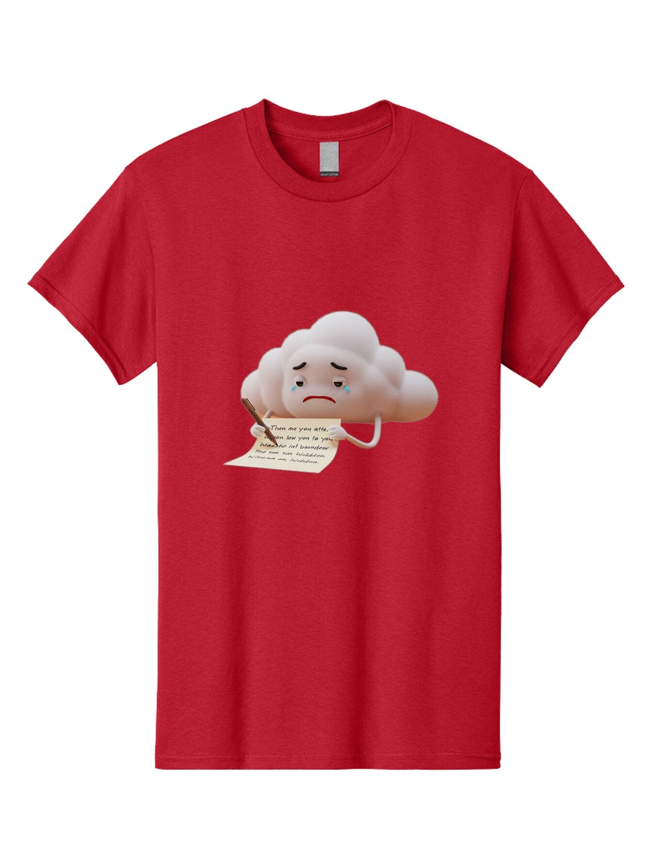 Sad-Cloud-Writing-Letter Men'S Graphic Tee, 100% Cotton, Comfortable Casual Summer Wear, Machine Washable, Vintage Camera, Old Camera, Antique Camera, Black Camera, Classic Photography, Photography Equipment, Nostalgic Device, Film Camera, Bar416 3