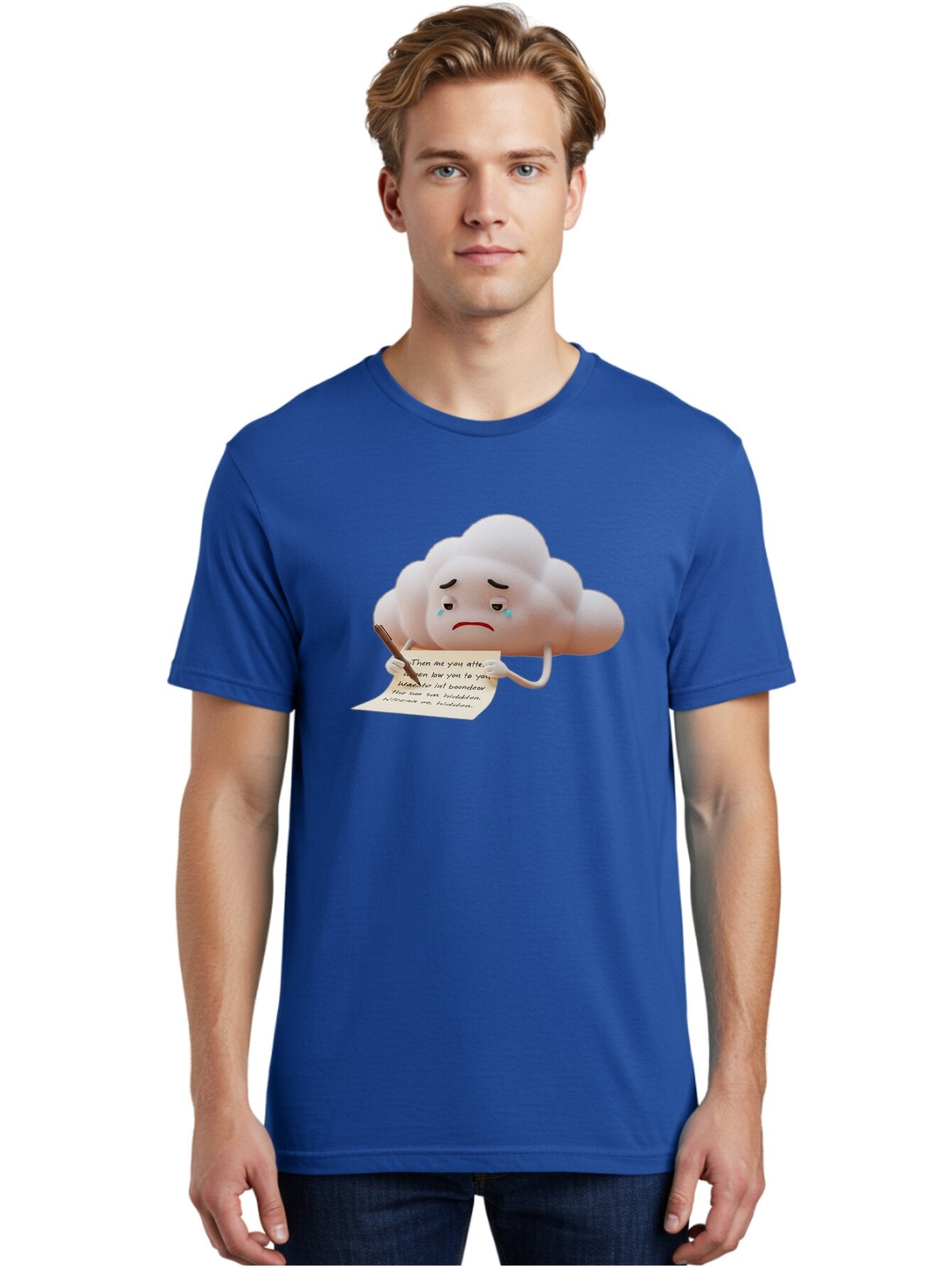 Sad-Cloud-Writing-Letter Men'S Graphic Tee, 100% Cotton, Comfortable Casual Summer Wear, Machine Washable, Vintage Camera, Old Camera, Antique Camera, Black Camera, Classic Photography, Photography Equipment, Nostalgic Device, Film Camera, Bar416 17