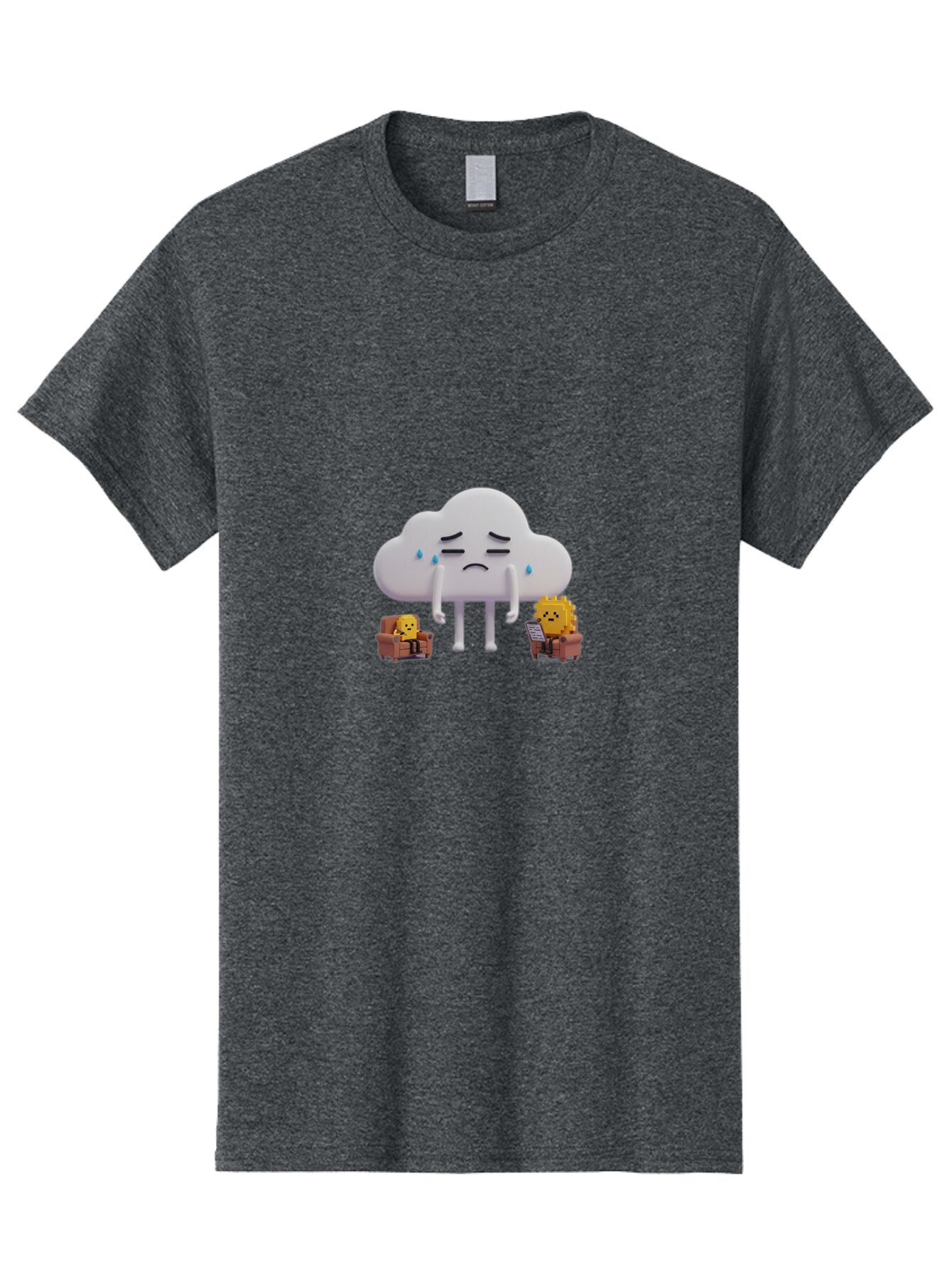 Sad-Cloud Men'S Graphic Tee, 100% Cotton, Comfortable Casual Summer Wear, Machine Washable, Vintage Camera, Old Camera, Antique Camera, Black Camera, Classic Photography, Photography Equipment, Nostalgic Device, Film Camera, Camera Art Bar418 6