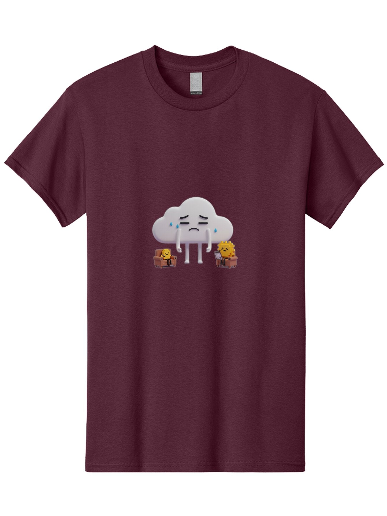 Sad-Cloud Men'S Graphic Tee, 100% Cotton, Comfortable Casual Summer Wear, Machine Washable, Vintage Camera, Old Camera, Antique Camera, Black Camera, Classic Photography, Photography Equipment, Nostalgic Device, Film Camera, Camera Art Bar418 7