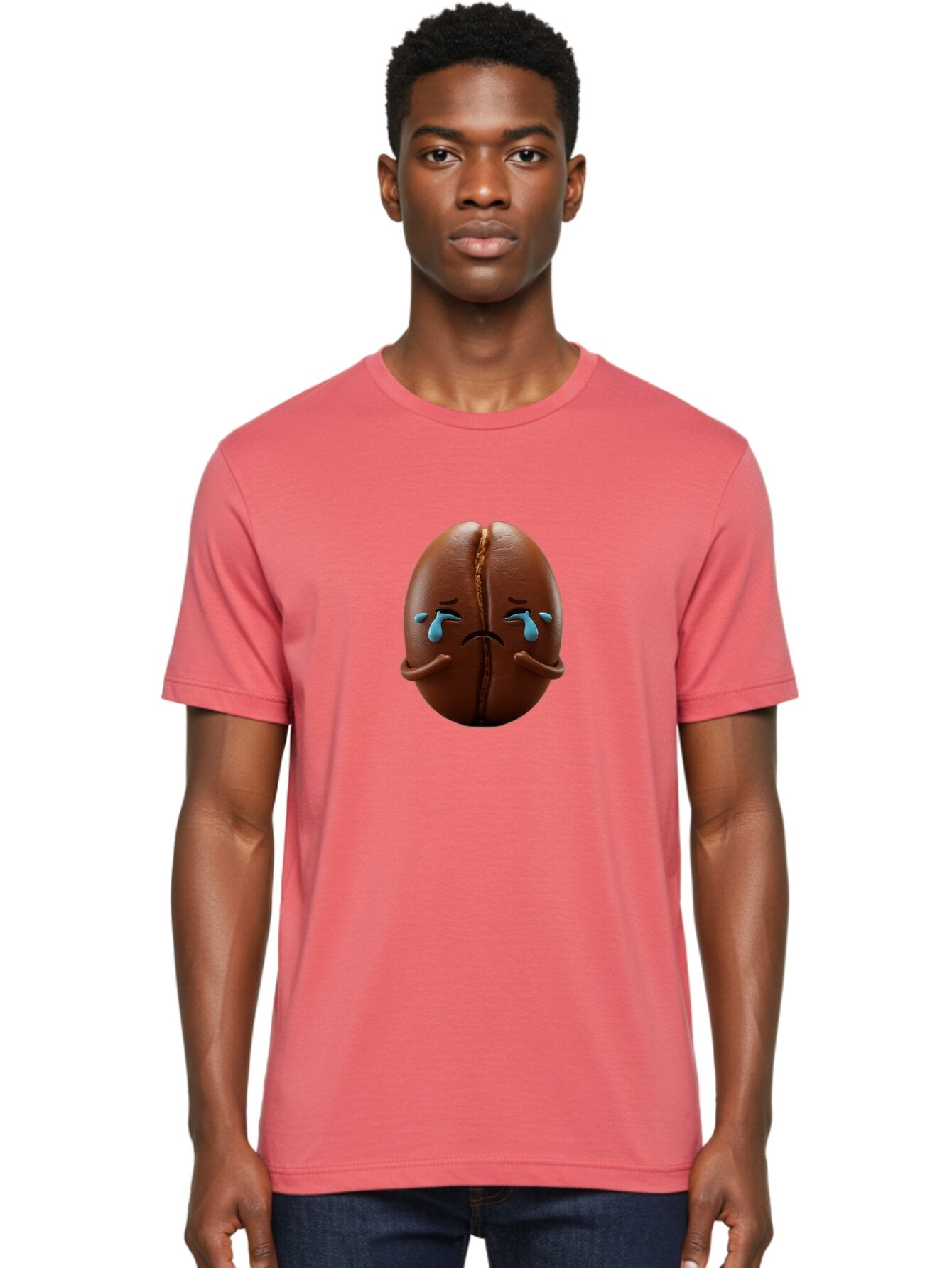 Sad-Coffee-Bean Men'S Graphic Tee, 100% Cotton, Comfortable Casual Summer Wear, Machine Washable, Vintage Camera, Old Camera, Antique Camera, Black Camera, Classic Photography, Photography Equipment, Nostalgic Device, Film Camera, Camera Art Bar419 21