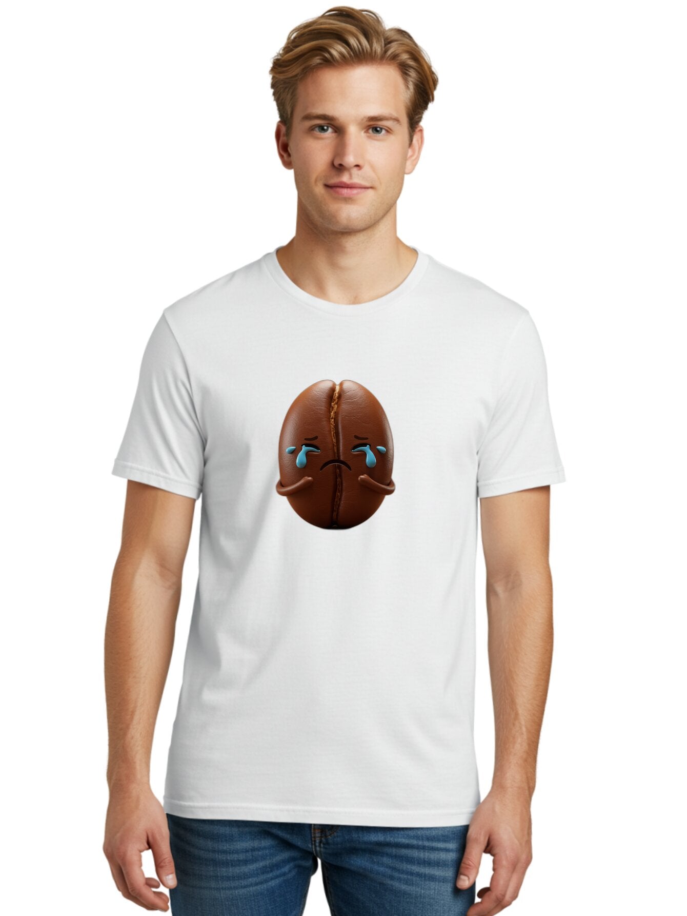 Sad-Coffee-Bean Men'S Graphic Tee, 100% Cotton, Comfortable Casual Summer Wear, Machine Washable, Vintage Camera, Old Camera, Antique Camera, Black Camera, Classic Photography, Photography Equipment, Nostalgic Device, Film Camera, Camera Art Bar419 20