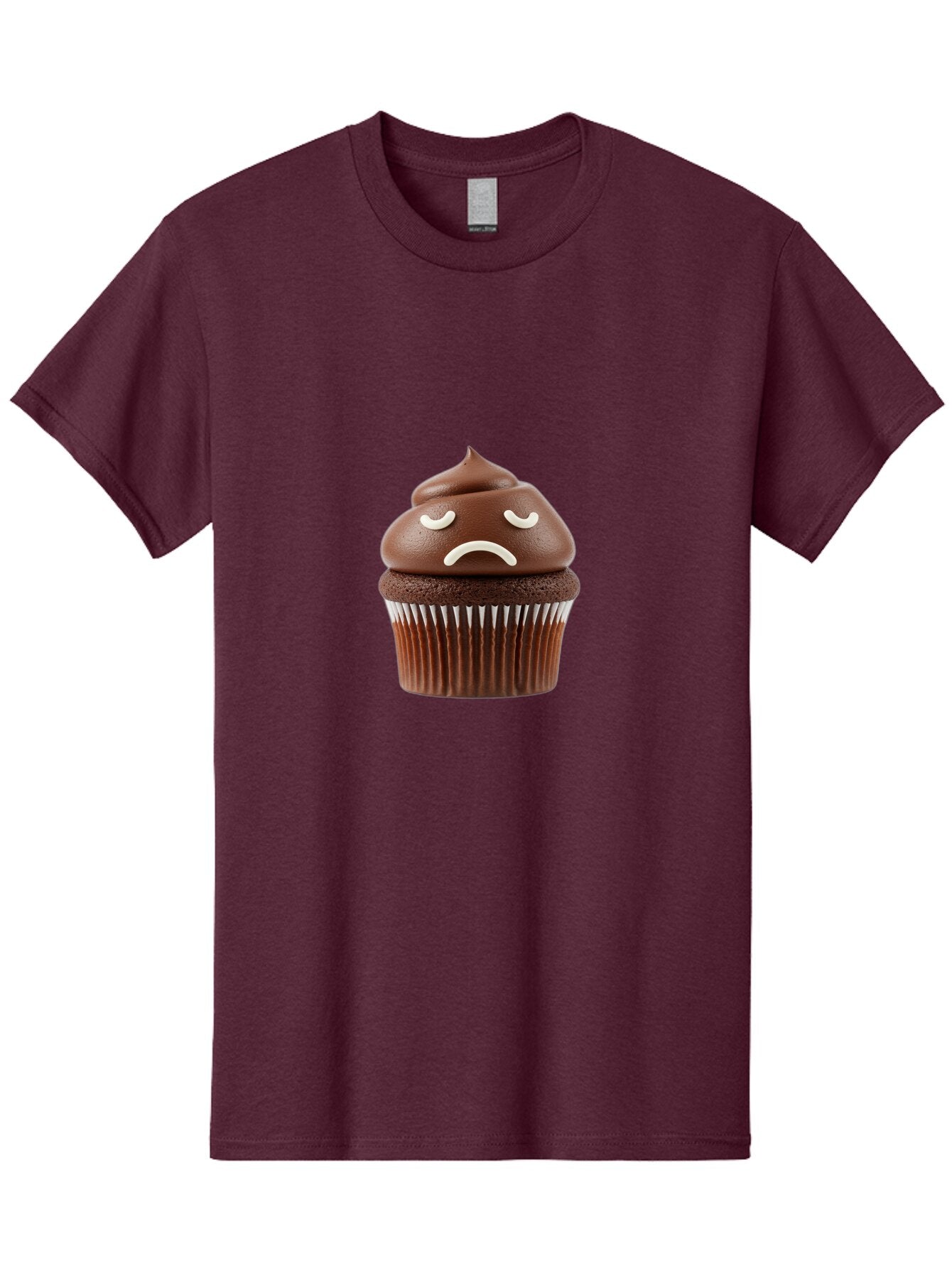 Sad-Cupcake-2 Men'S Graphic Tee, 100% Cotton, Comfortable Casual Summer Wear, Machine Washable, Vintage Camera, Old Camera, Antique Camera, Black Camera, Classic Photography, Photography Equipment, Nostalgic Device, Film Camera, Camera Art Bar421 6