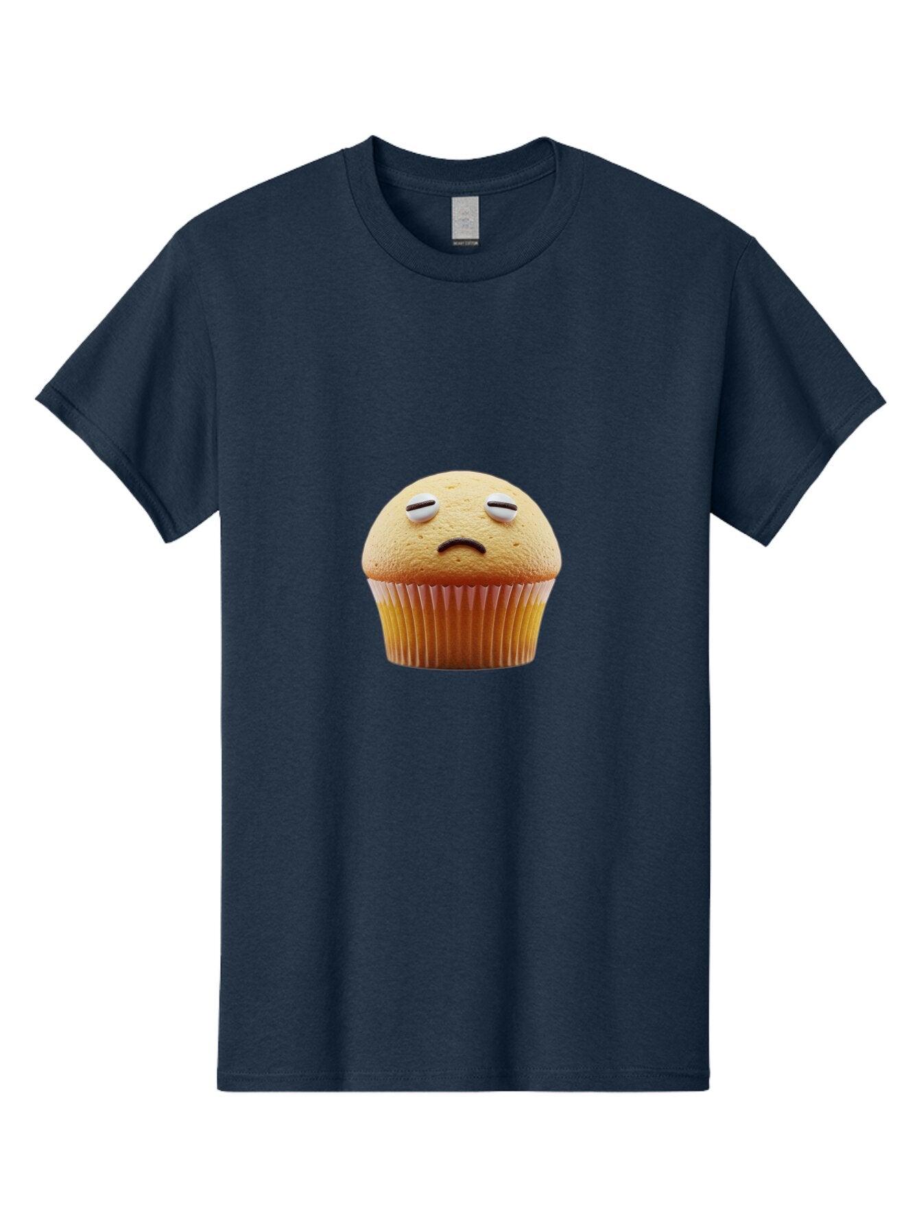 Sad-Cupcake-3 Men'S Graphic Tee, 100% Cotton, Comfortable Casual Summer Wear, Machine Washable, Vintage Camera, Old Camera, Antique Camera, Black Camera, Classic Photography, Photography Equipment, Nostalgic Device, Film Camera, Camera Art Bar422