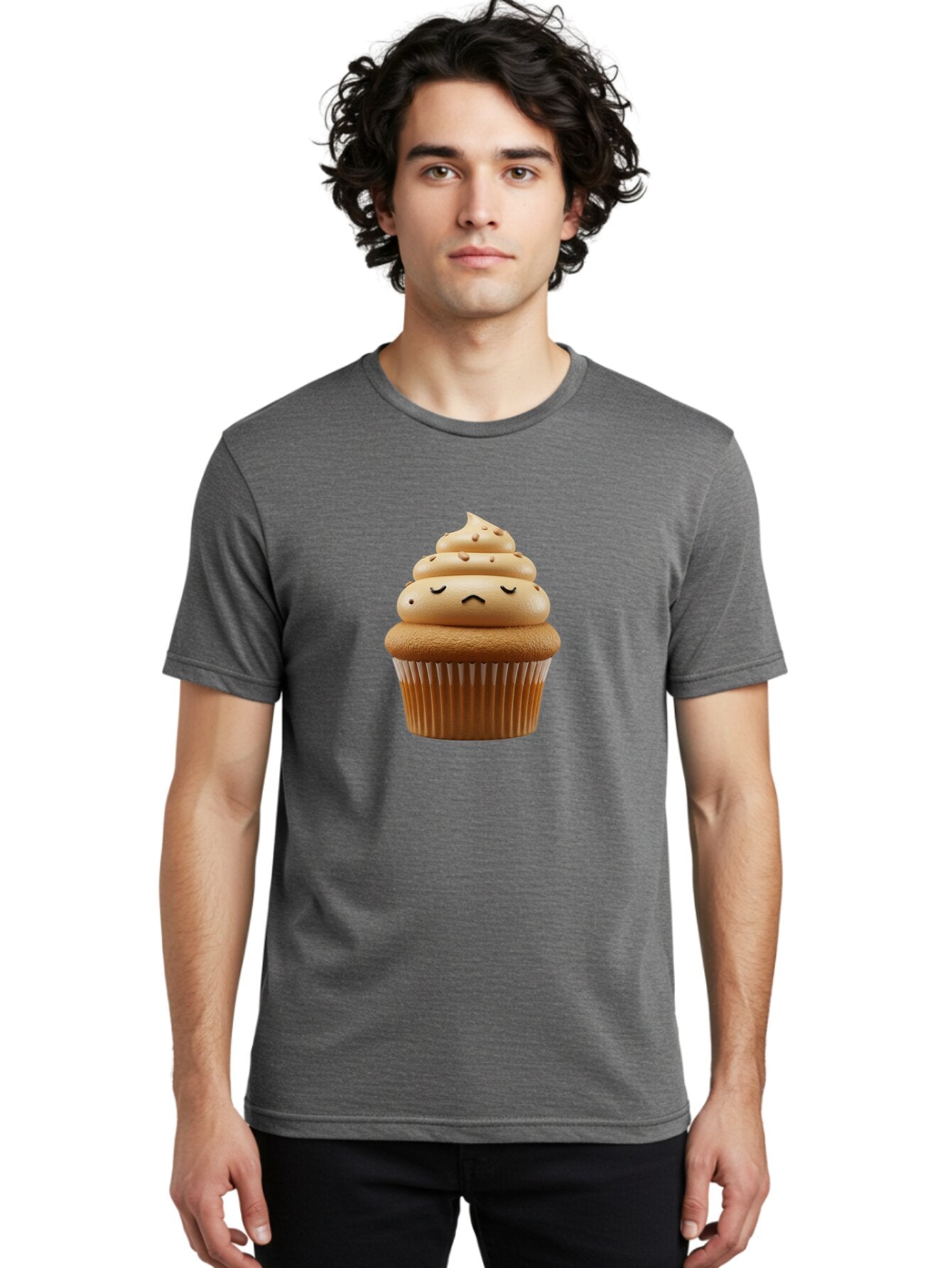 Sad-Cupcake-5 Men'S Graphic Tee, 100% Cotton, Comfortable Casual Summer Wear, Machine Washable, Vintage Camera, Old Camera, Antique Camera, Black Camera, Classic Photography, Photography Equipment, Nostalgic Device, Film Camera, Camera Art Bar424 20