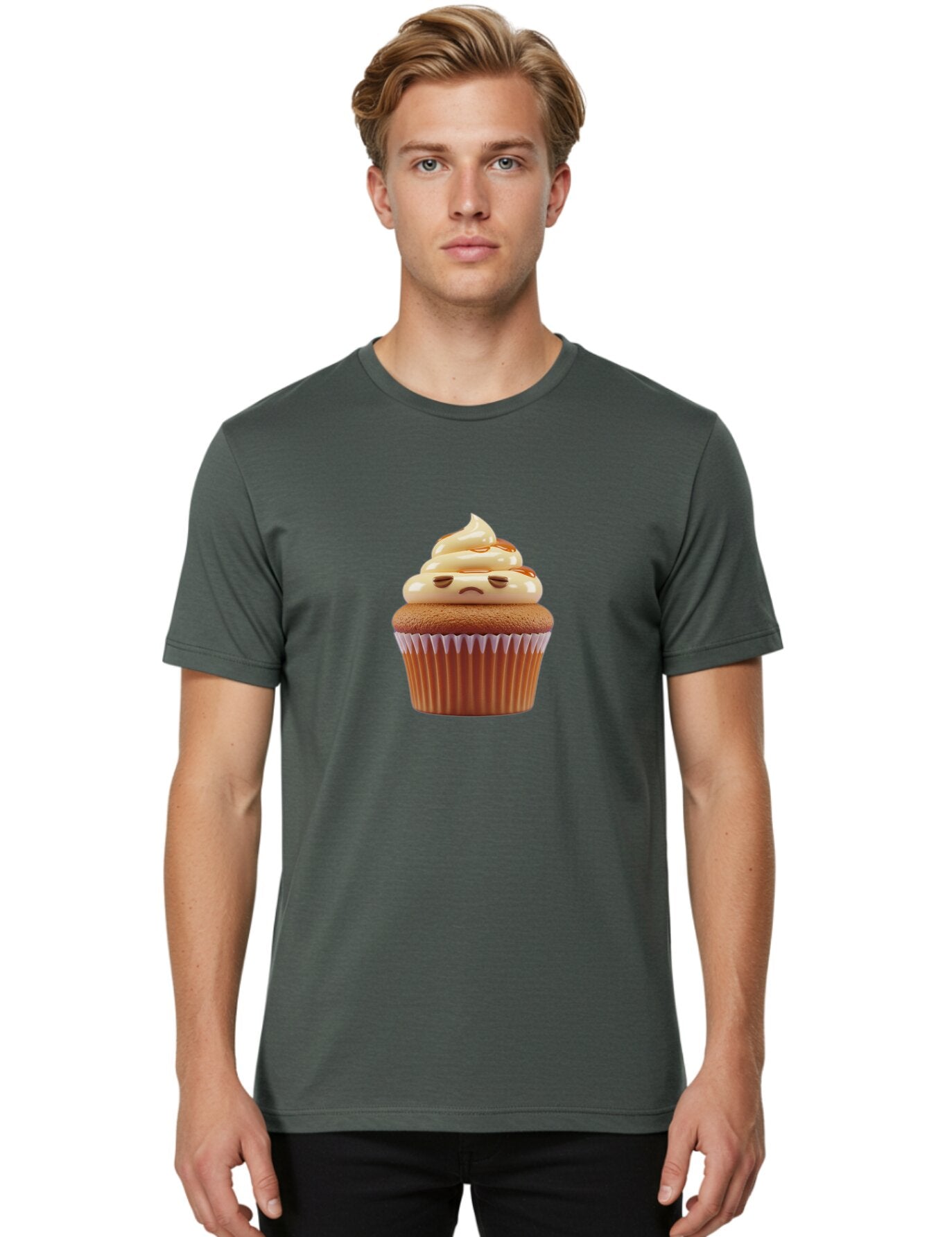 Sad-Cupcake-6 Men'S Graphic Tee, 100% Cotton, Comfortable Casual Summer Wear, Machine Washable, Vintage Camera, Old Camera, Antique Camera, Black Camera, Classic Photography, Photography Equipment, Nostalgic Device, Film Camera, Camera Art Bar425 23