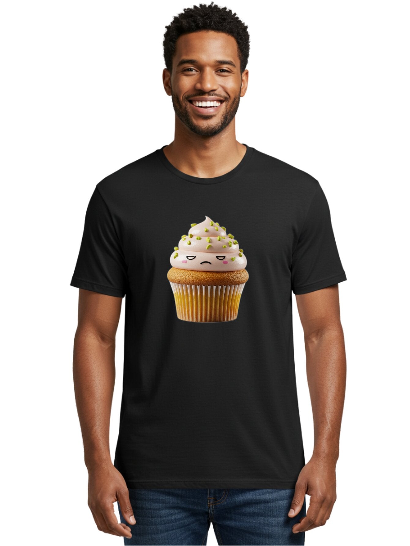 Sad-Cupcake-7 Men'S Graphic Tee, 100% Cotton, Comfortable Casual Summer Wear, Machine Washable, Vintage Camera, Old Camera, Antique Camera, Black Camera, Classic Photography, Photography Equipment, Nostalgic Device, Film Camera, Camera Art Bar426 30
