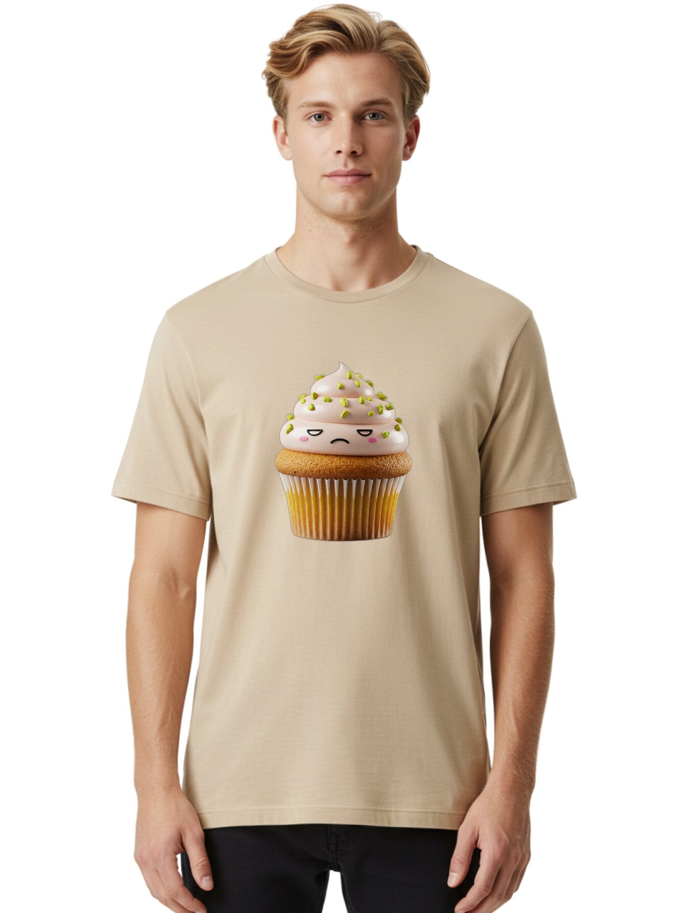 Sad-Cupcake-7 Men'S Graphic Tee, 100% Cotton, Comfortable Casual Summer Wear, Machine Washable, Vintage Camera, Old Camera, Antique Camera, Black Camera, Classic Photography, Photography Equipment, Nostalgic Device, Film Camera, Camera Art Bar426 25