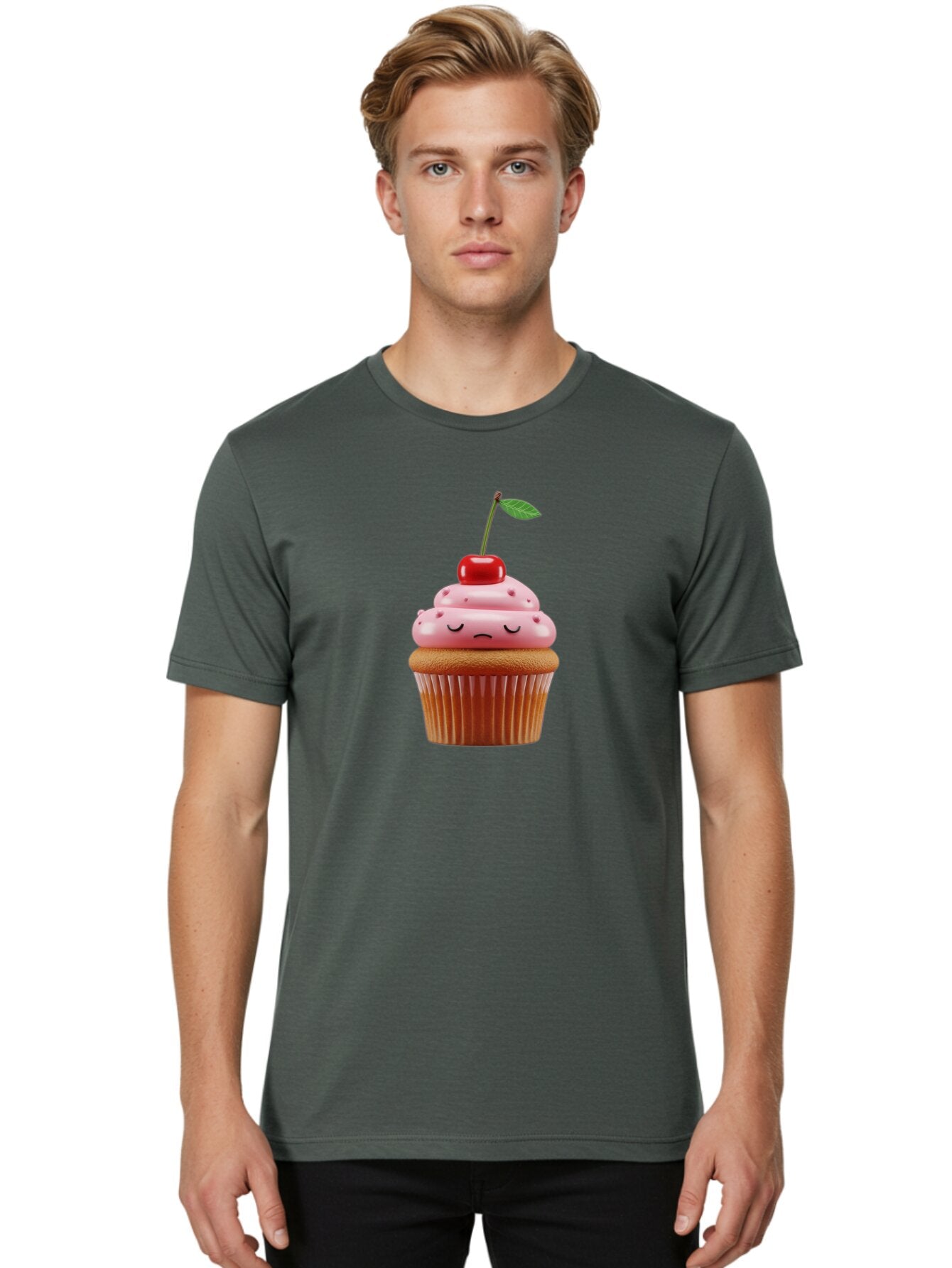 Sad-Cupcake-9 Men'S Graphic Tee, 100% Cotton, Comfortable Casual Summer Wear, Machine Washable, Vintage Camera, Old Camera, Antique Camera, Black Camera, Classic Photography, Photography Equipment, Nostalgic Device, Film Camera, Camera Art Bar428 19