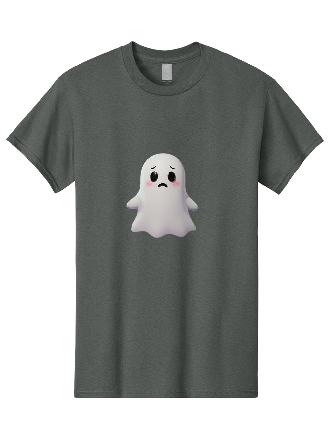 Sad-Ghost-1 Men'S Graphic Tee, 100% Cotton, Comfortable Casual Summer Wear, Machine Washable, Vintage Camera, Old Camera, Antique Camera, Black Camera, Classic Photography, Photography Equipment, Nostalgic Device, Film Camera, Camera Art Bar431 11