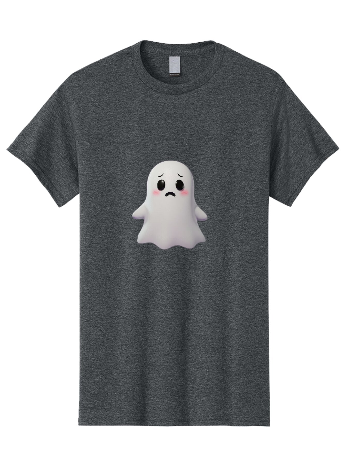 Sad-Ghost-1 Men'S Graphic Tee, 100% Cotton, Comfortable Casual Summer Wear, Machine Washable, Vintage Camera, Old Camera, Antique Camera, Black Camera, Classic Photography, Photography Equipment, Nostalgic Device, Film Camera, Camera Art Bar431 10