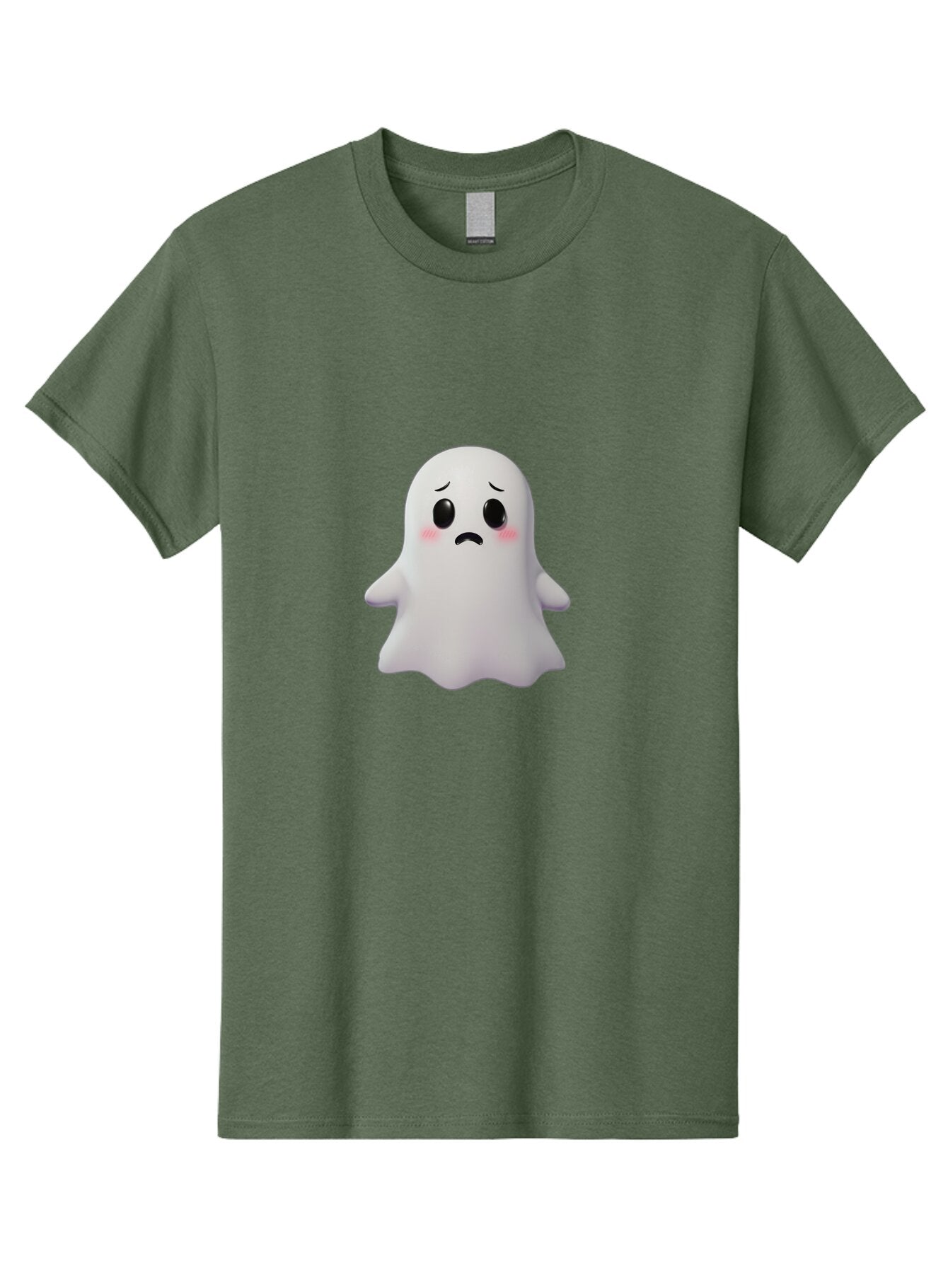 Sad-Ghost-1 Men'S Graphic Tee, 100% Cotton, Comfortable Casual Summer Wear, Machine Washable, Vintage Camera, Old Camera, Antique Camera, Black Camera, Classic Photography, Photography Equipment, Nostalgic Device, Film Camera, Camera Art Bar431 6