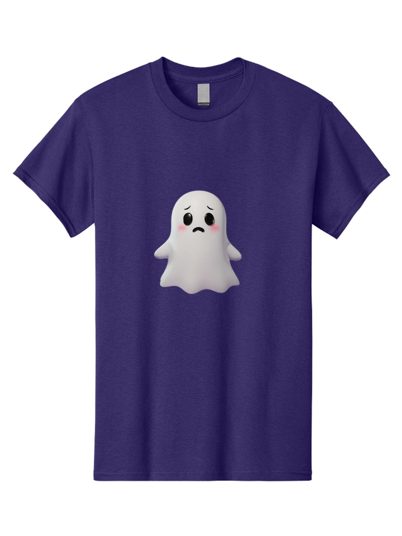 Sad-Ghost-1 Men'S Graphic Tee, 100% Cotton, Comfortable Casual Summer Wear, Machine Washable, Vintage Camera, Old Camera, Antique Camera, Black Camera, Classic Photography, Photography Equipment, Nostalgic Device, Film Camera, Camera Art Bar431 7