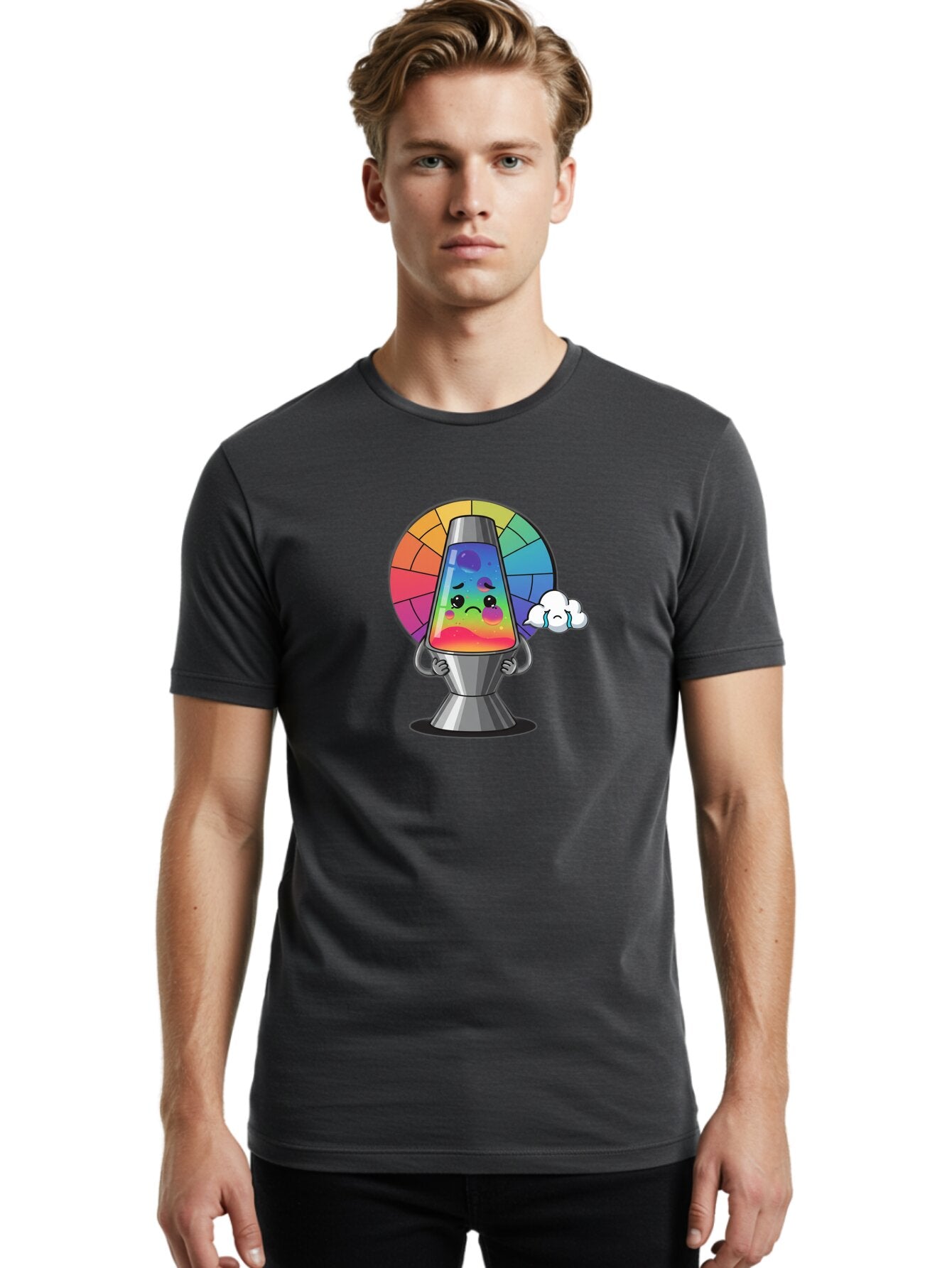 Sad-Lava-Lamp Men'S Graphic Tee, 100% Cotton, Comfortable Casual Summer Wear, Machine Washable, Vintage Camera, Old Camera, Antique Camera, Black Camera, Classic Photography, Photography Equipment, Nostalgic Device, Film Camera, Camera Art Bar433 28
