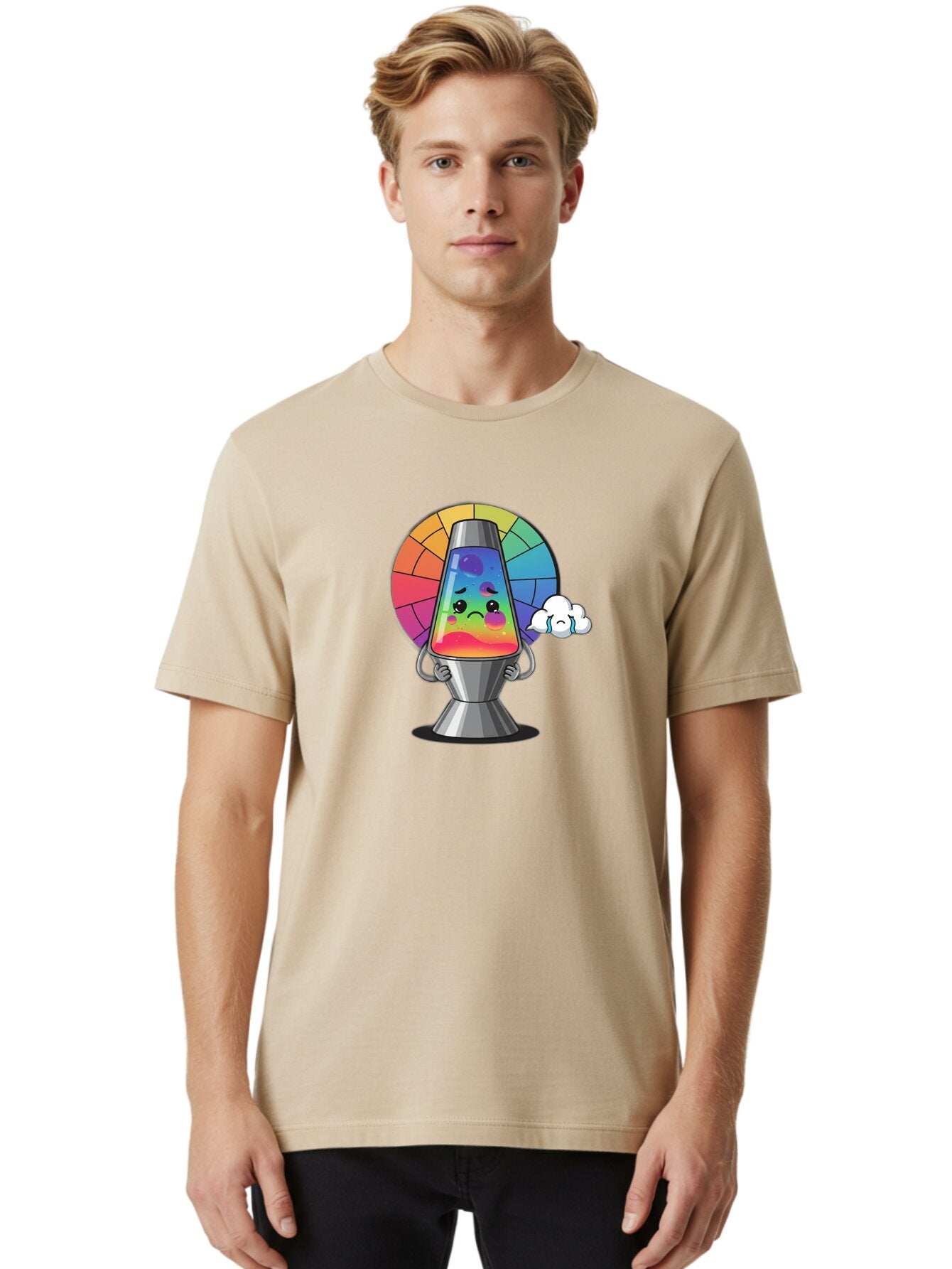 Sad-Lava-Lamp Men'S Graphic Tee, 100% Cotton, Comfortable Casual Summer Wear, Machine Washable, Vintage Camera, Old Camera, Antique Camera, Black Camera, Classic Photography, Photography Equipment, Nostalgic Device, Film Camera, Camera Art Bar433 24