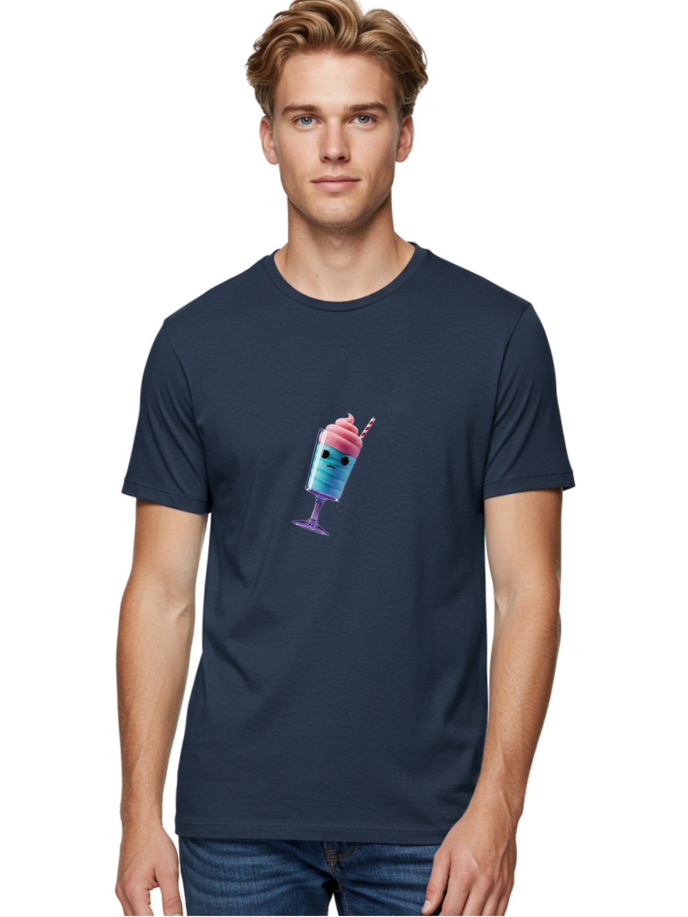 Sad-Milkshake Men'S Graphic Tee, 100% Cotton, Comfortable Casual Summer Wear, Machine Washable, Vintage Camera, Old Camera, Antique Camera, Black Camera, Classic Photography, Photography Equipment, Nostalgic Device, Film Camera, Camera Art Bar434 28