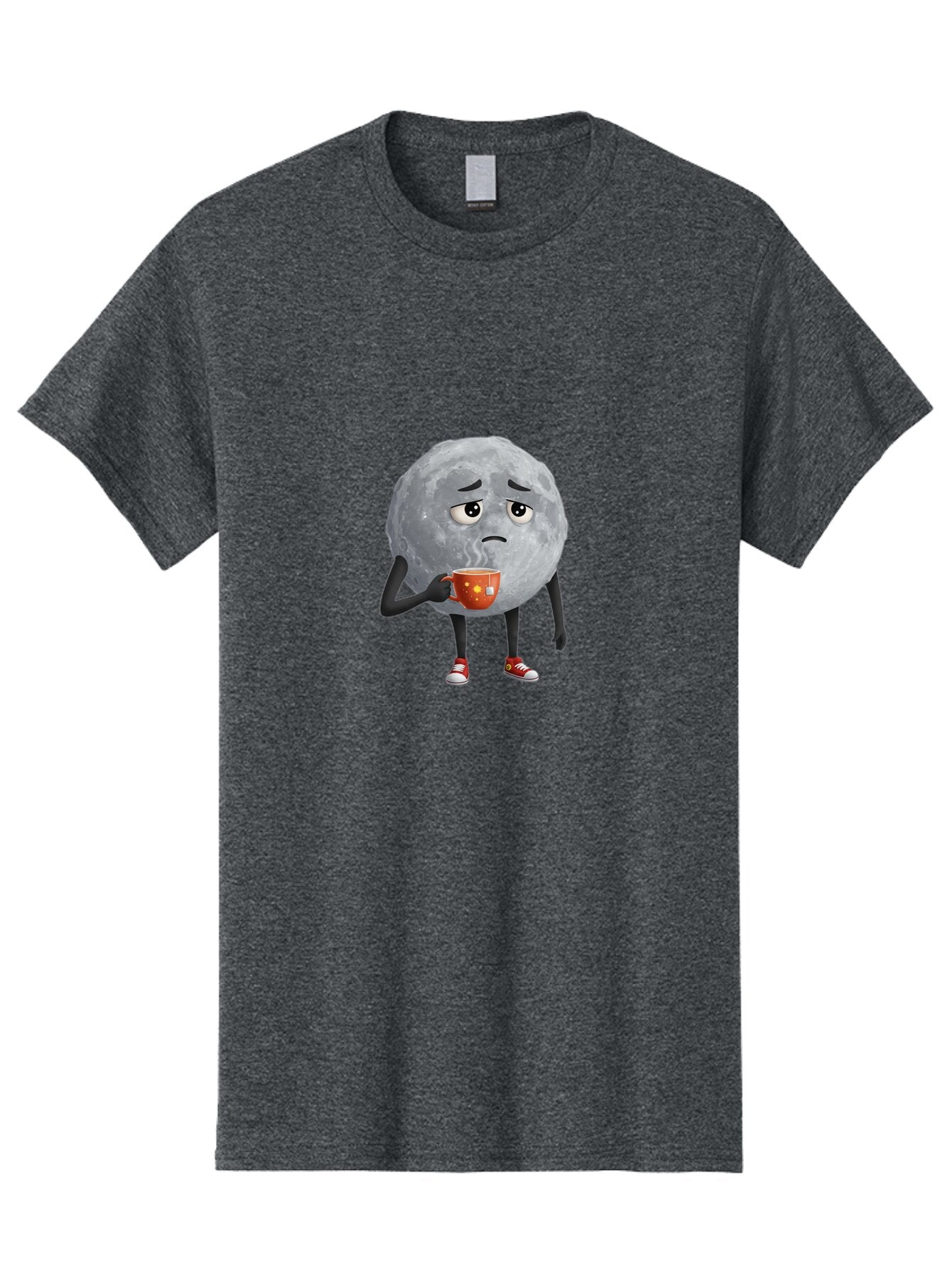 Sad-Moon-1 Men'S Graphic Tee, 100% Cotton, Comfortable Casual Summer Wear, Machine Washable, Vintage Camera, Old Camera, Antique Camera, Black Camera, Classic Photography, Photography Equipment, Nostalgic Device, Film Camera, Camera Art Bar435 15