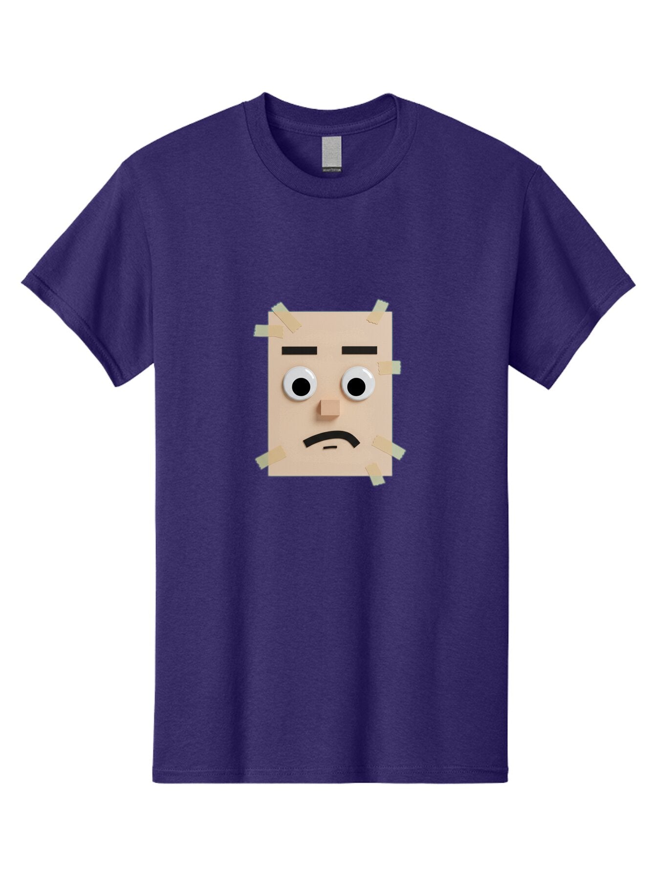 Sad-Sticky-Note-Face Men'S Graphic Tee, 100% Cotton, Comfortable Casual Summer Wear, Machine Washable, Vintage Camera, Old Camera, Antique Camera, Black Camera, Classic Photography, Photography Equipment, Nostalgic Device, Film Camera, Bar437 14