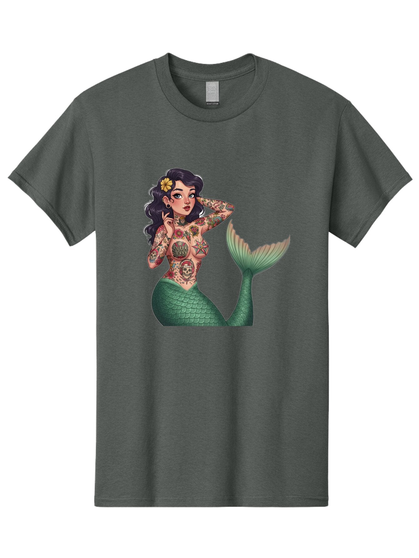 Sailor-Jessy-Mermaid Men'S Graphic Tee, 100% Cotton, Comfortable Casual Summer Wear, Machine Washable, Vintage Camera, Old Camera, Antique Camera, Black Camera, Classic Photography, Photography Equipment, Nostalgic Device, Film Camera, Bar438 11