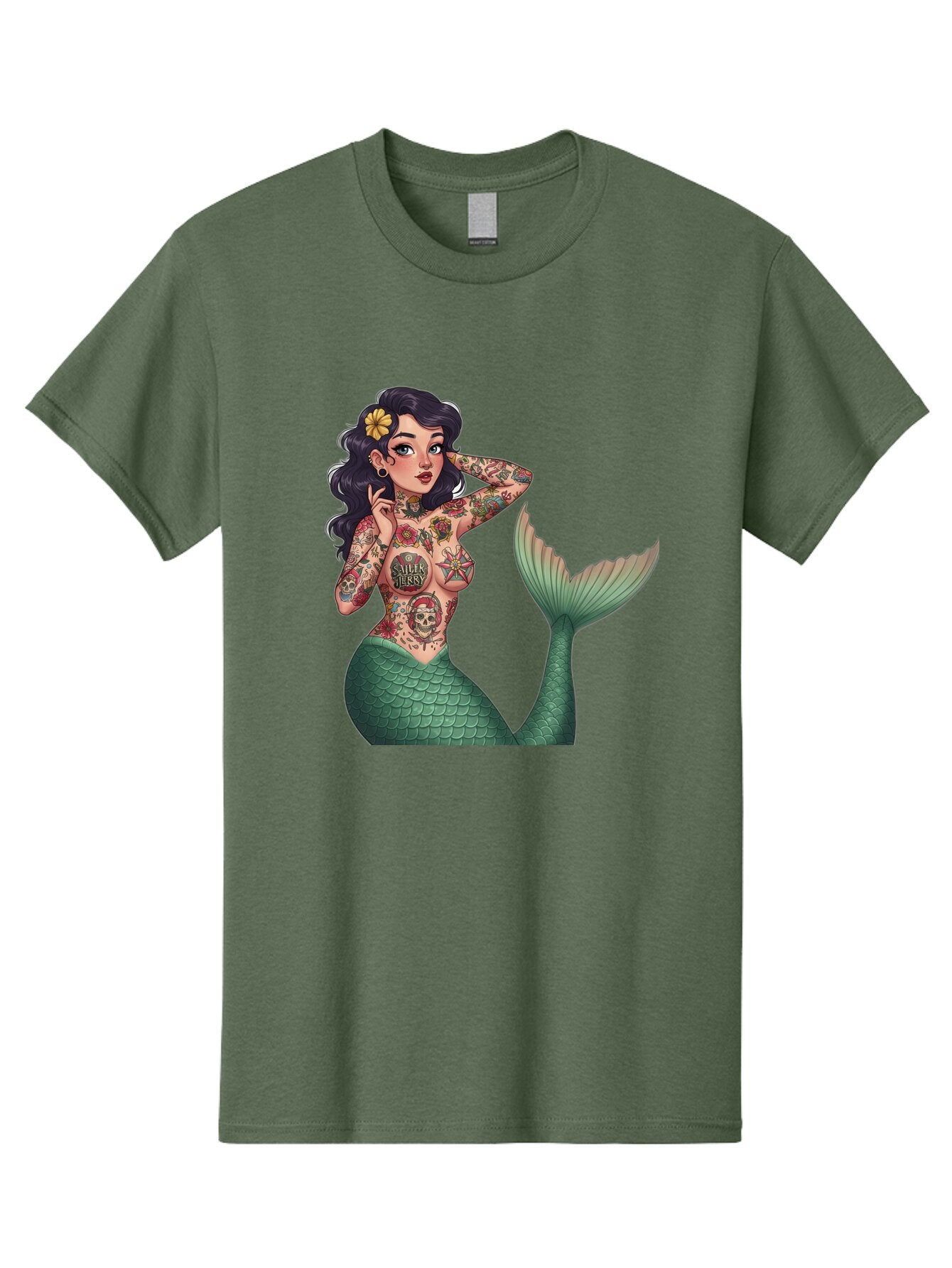 Sailor-Jessy-Mermaid Men'S Graphic Tee, 100% Cotton, Comfortable Casual Summer Wear, Machine Washable, Vintage Camera, Old Camera, Antique Camera, Black Camera, Classic Photography, Photography Equipment, Nostalgic Device, Film Camera, Bar438 13