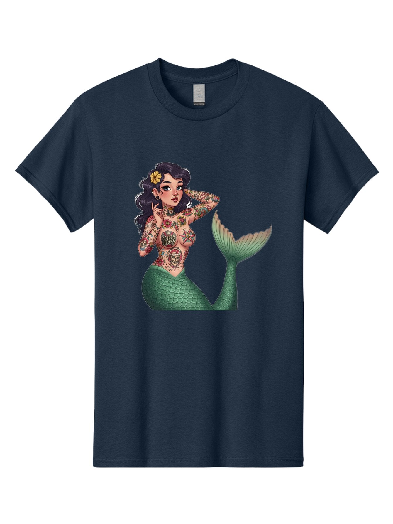 Sailor-Jessy-Mermaid Men'S Graphic Tee, 100% Cotton, Comfortable Casual Summer Wear, Machine Washable, Vintage Camera, Old Camera, Antique Camera, Black Camera, Classic Photography, Photography Equipment, Nostalgic Device, Film Camera, Bar438 12