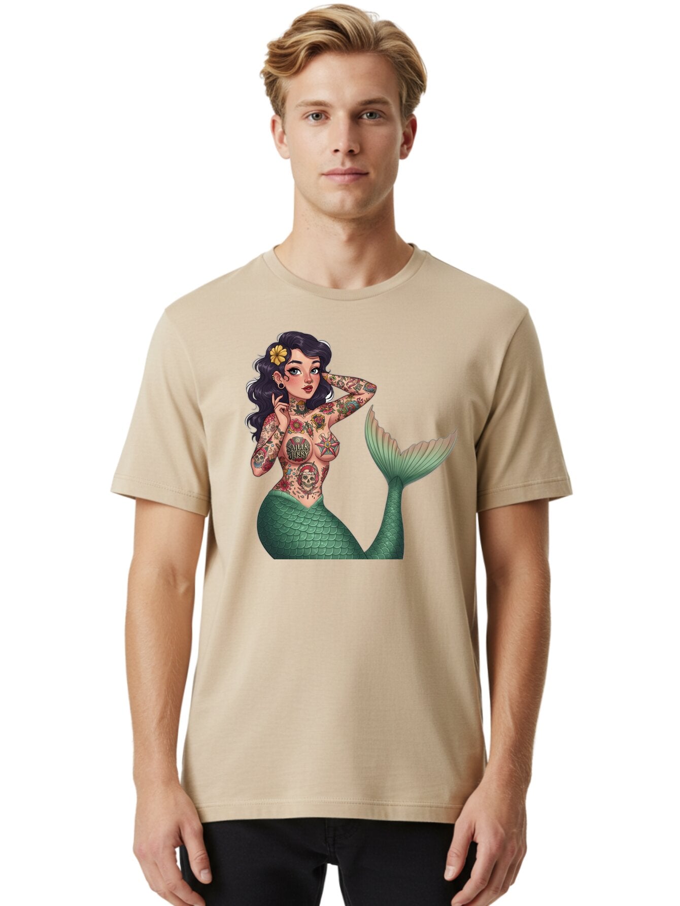 Sailor-Jessy-Mermaid Men'S Graphic Tee, 100% Cotton, Comfortable Casual Summer Wear, Machine Washable, Vintage Camera, Old Camera, Antique Camera, Black Camera, Classic Photography, Photography Equipment, Nostalgic Device, Film Camera, Bar438 29